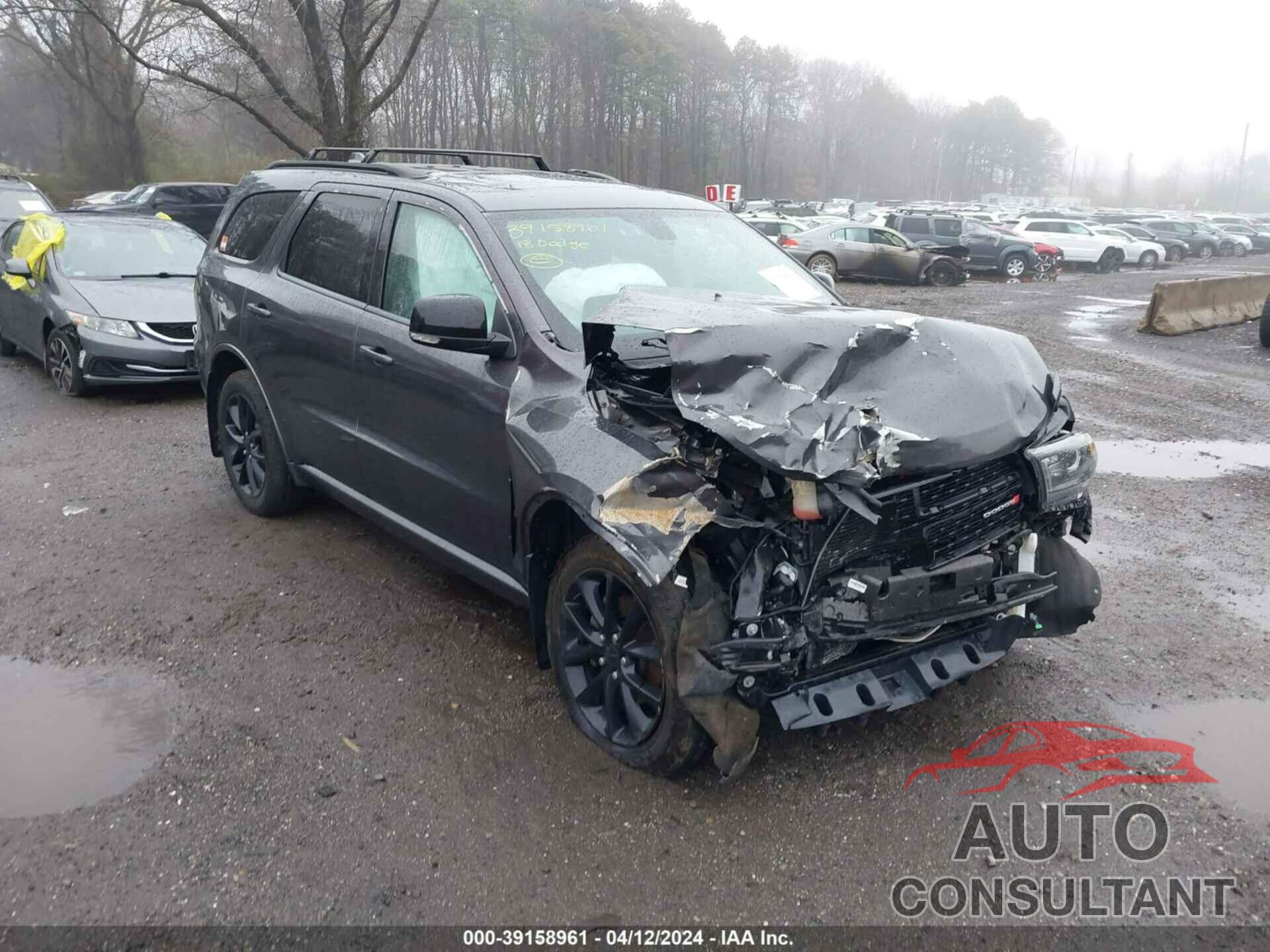 DODGE DURANGO 2018 - 1C4RDJDG0JC497611