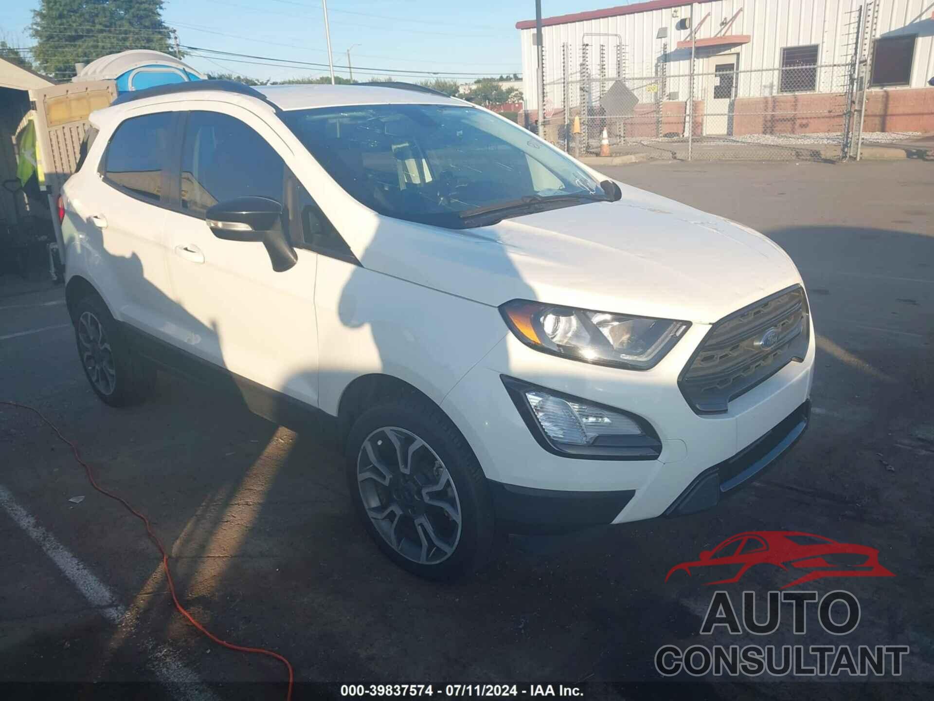 FORD ECOSPORT 2020 - MAJ6S3JL3LC324339