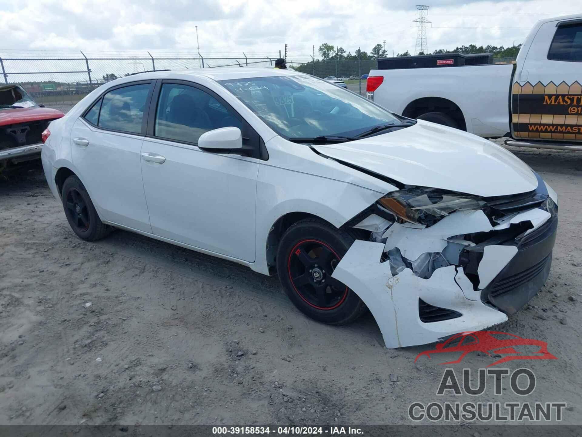 TOYOTA COROLLA 2017 - 2T1BURHE8HC776668