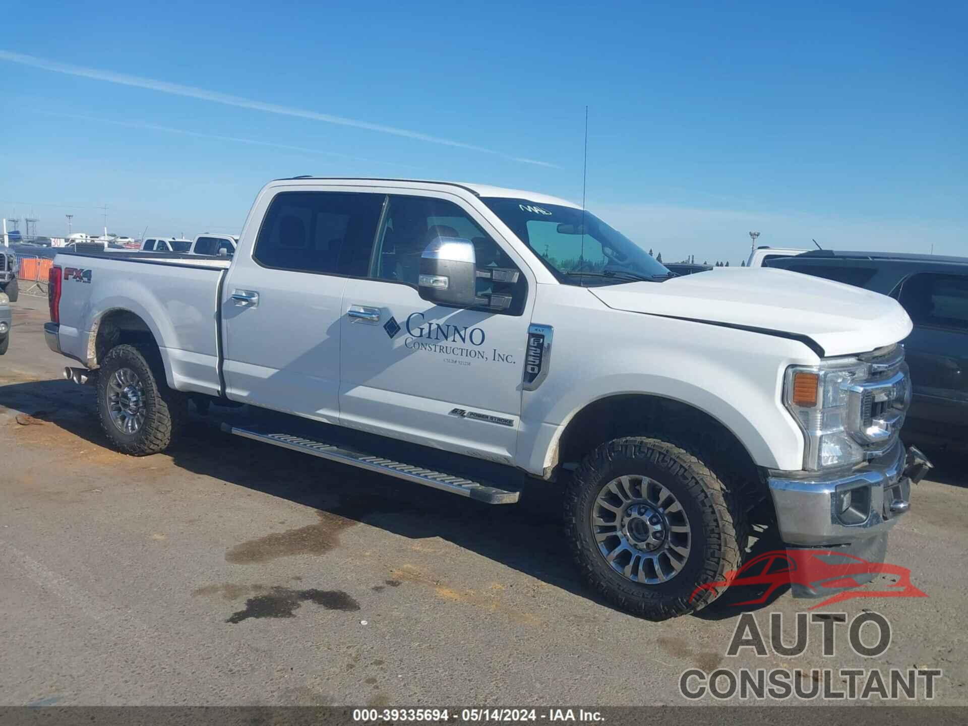 FORD F-250 2020 - 1FT7W2BT3LEE33206