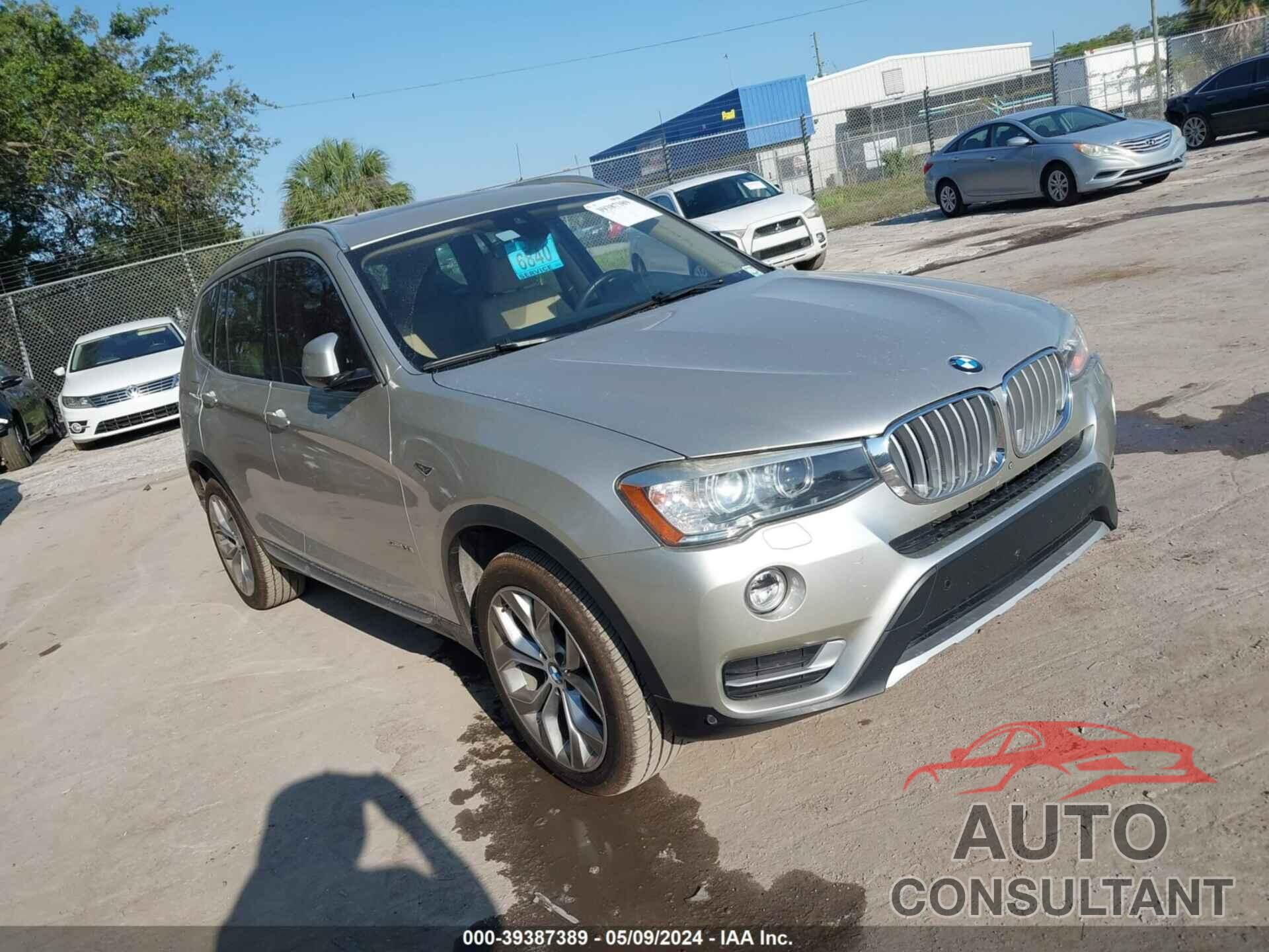 BMW X3 2017 - 5UXWZ7C58H0T44492