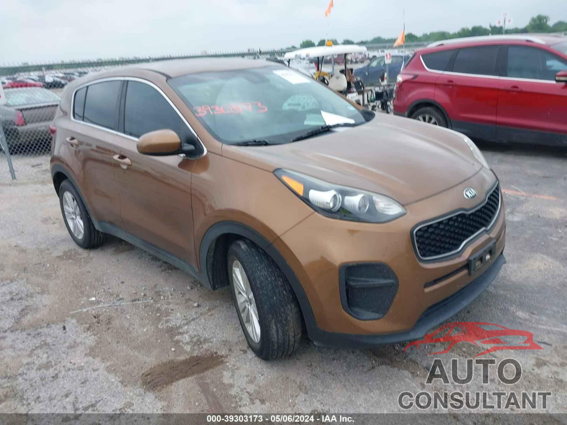 KIA SPORTAGE 2018 - KNDPM3AC7J7474601