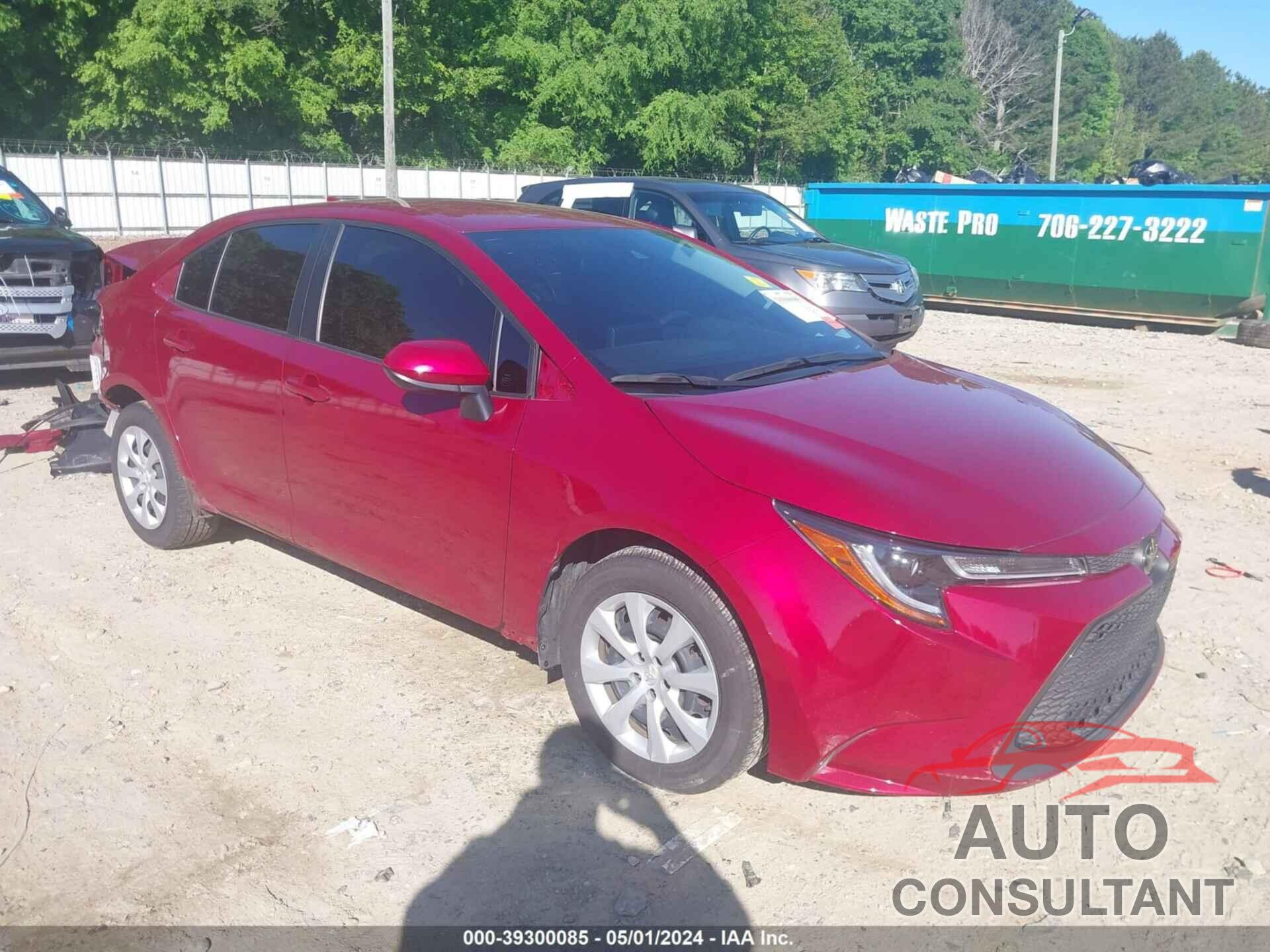 TOYOTA COROLLA 2022 - JTDEPMAE1NJ211289
