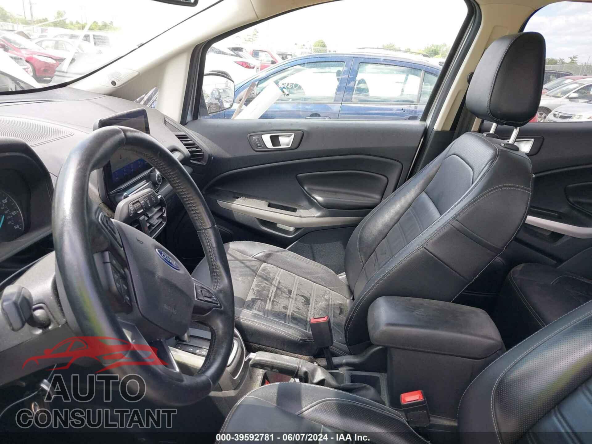 FORD ECOSPORT 2020 - MAJ6S3KLXLC334865