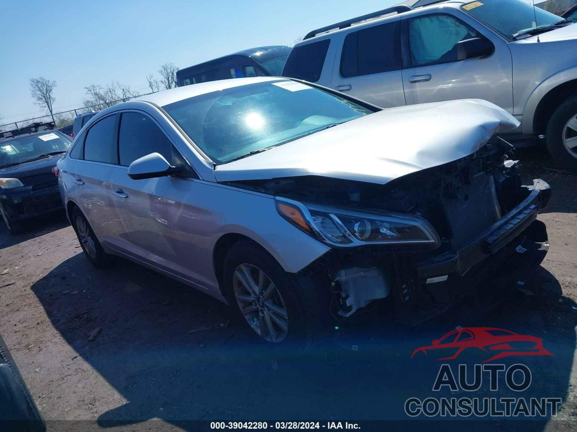 HYUNDAI SONATA 2017 - 5NPE24AFXHH519694
