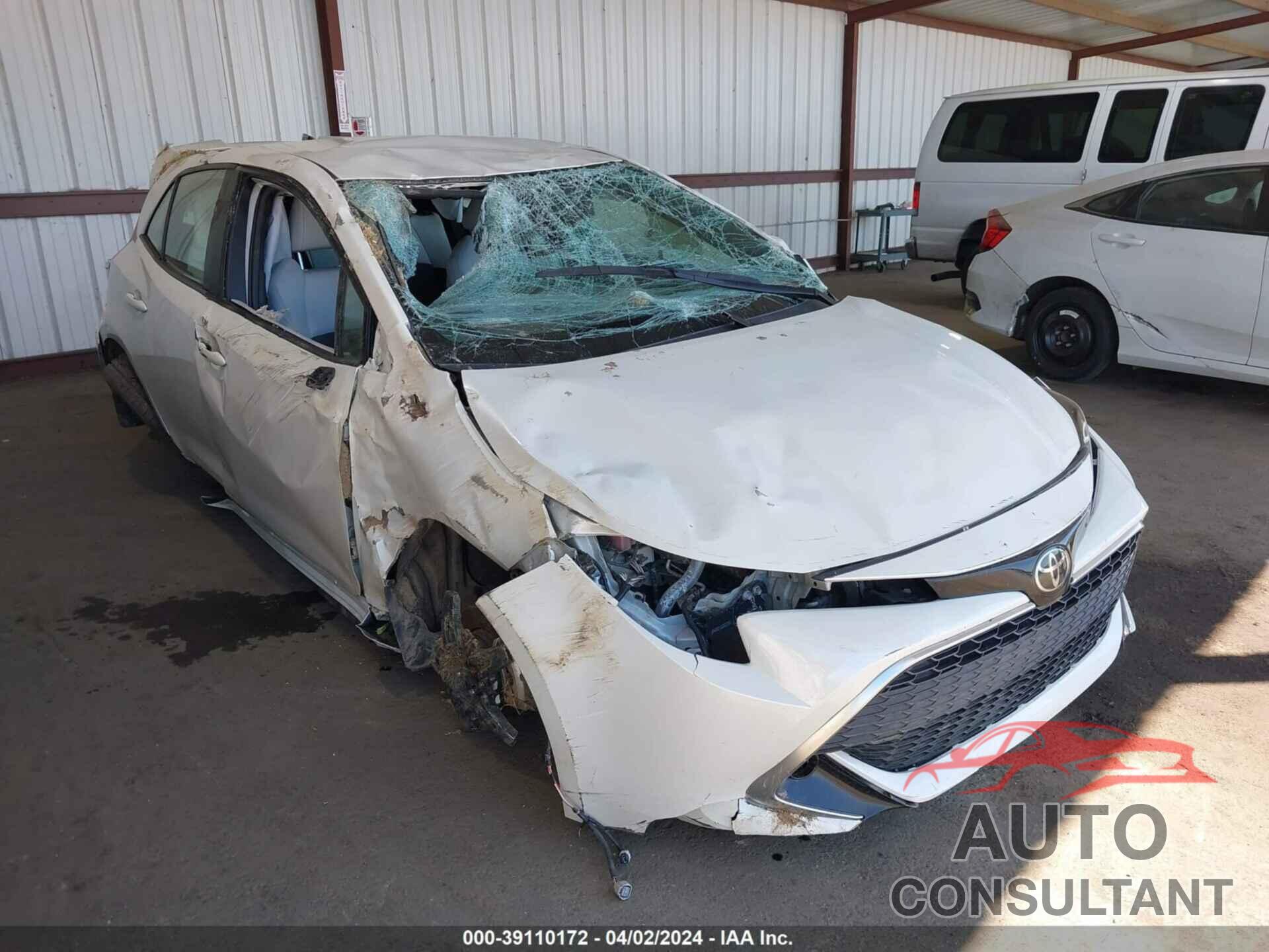 TOYOTA COROLLA 2020 - JTNC4RBE8L3098904