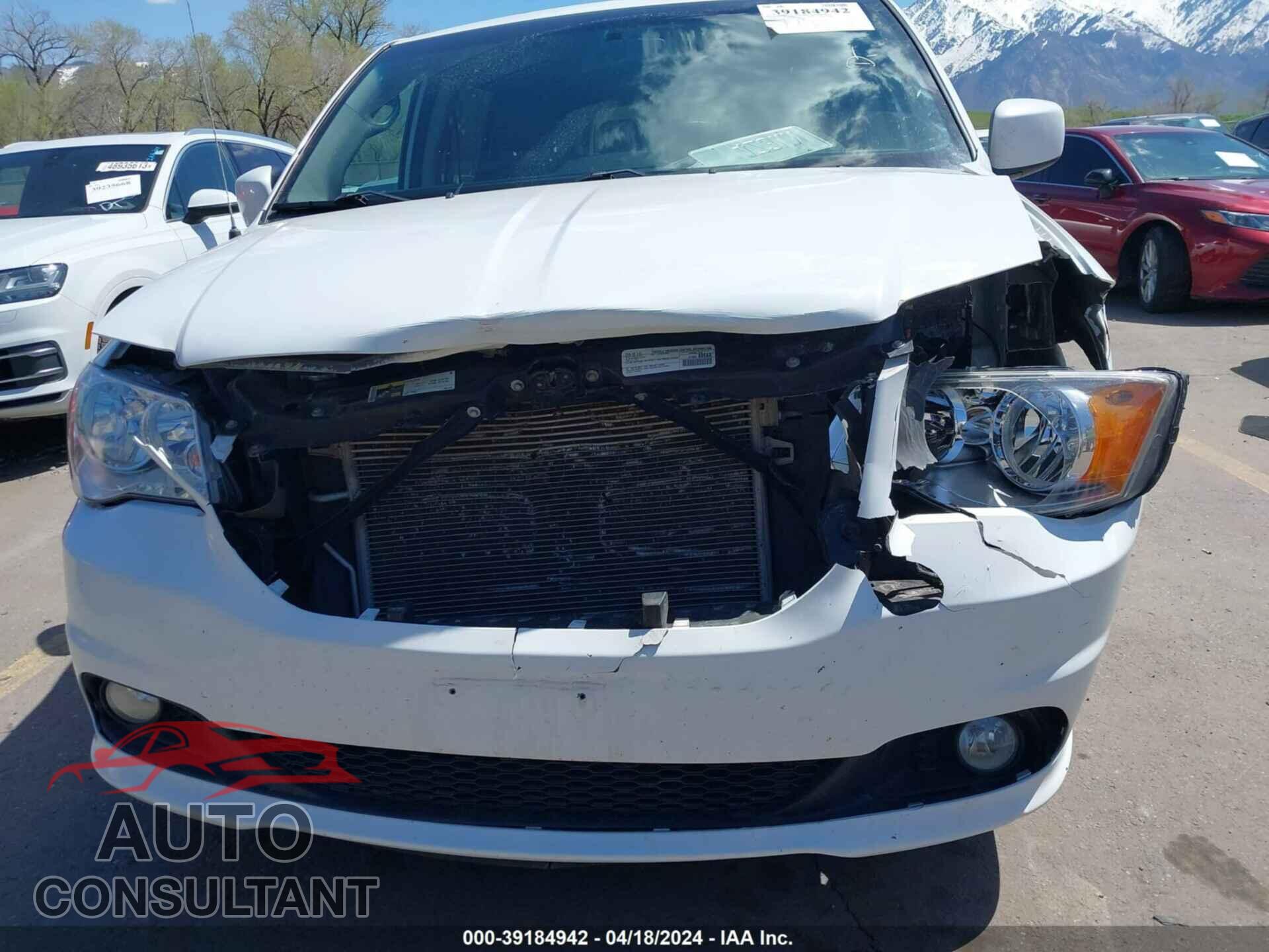DODGE GRAND CARAVAN 2017 - 2C4RDGCG0HR827656
