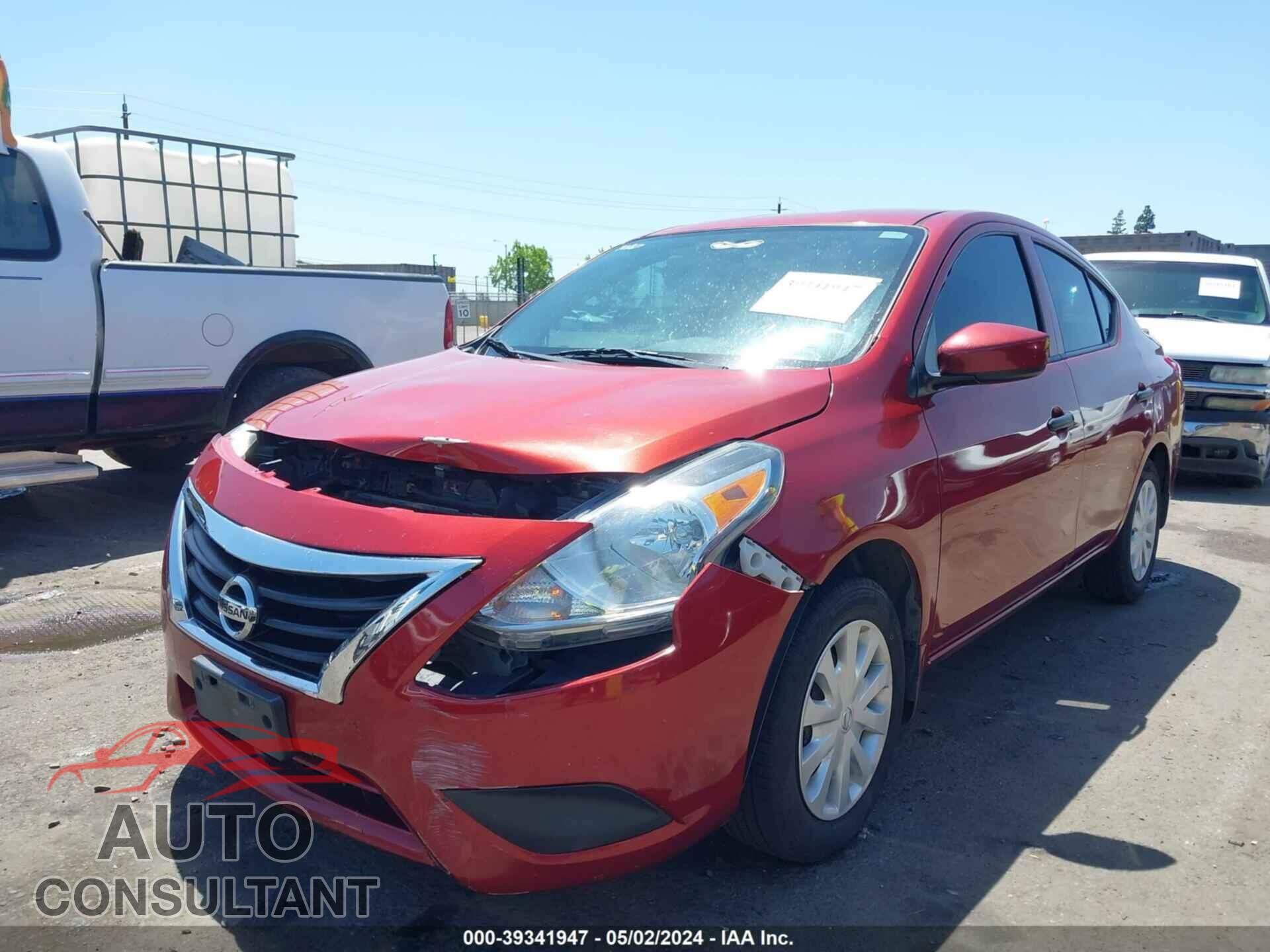 NISSAN VERSA 2017 - 3N1CN7AP3HL885105