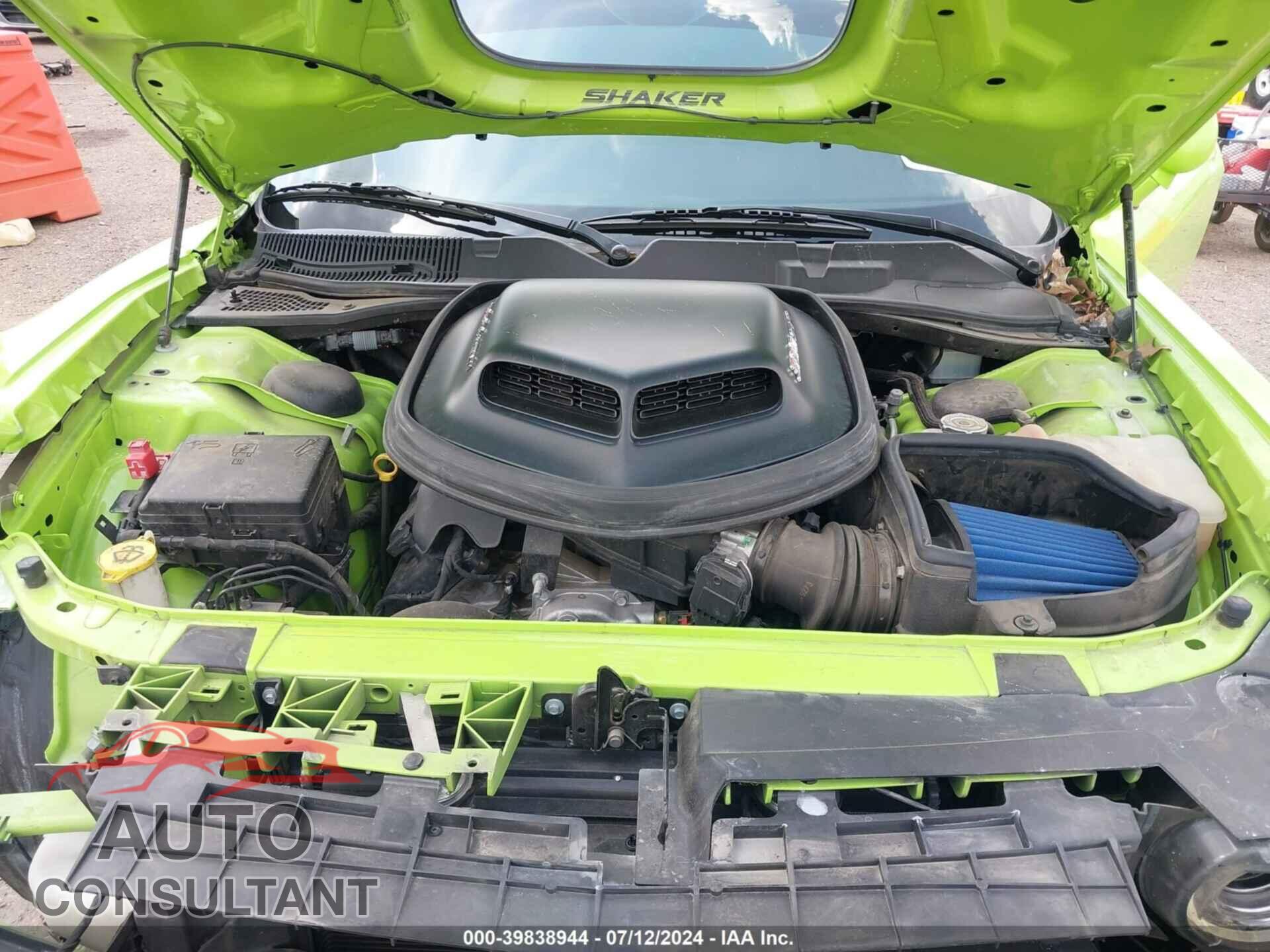 DODGE CHALLENGER 2019 - 2C3CDZFJ4KH731264