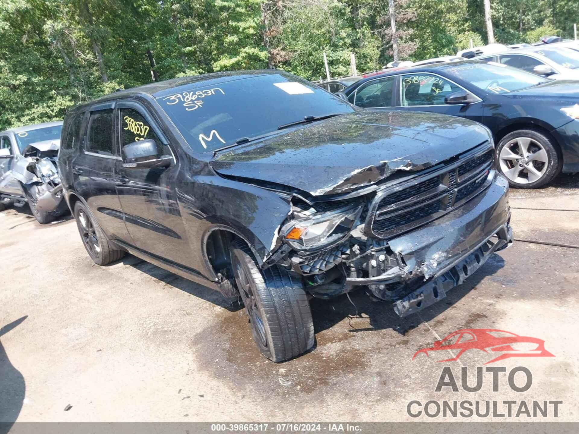DODGE DURANGO 2016 - 1C4SDJCT7GC446843