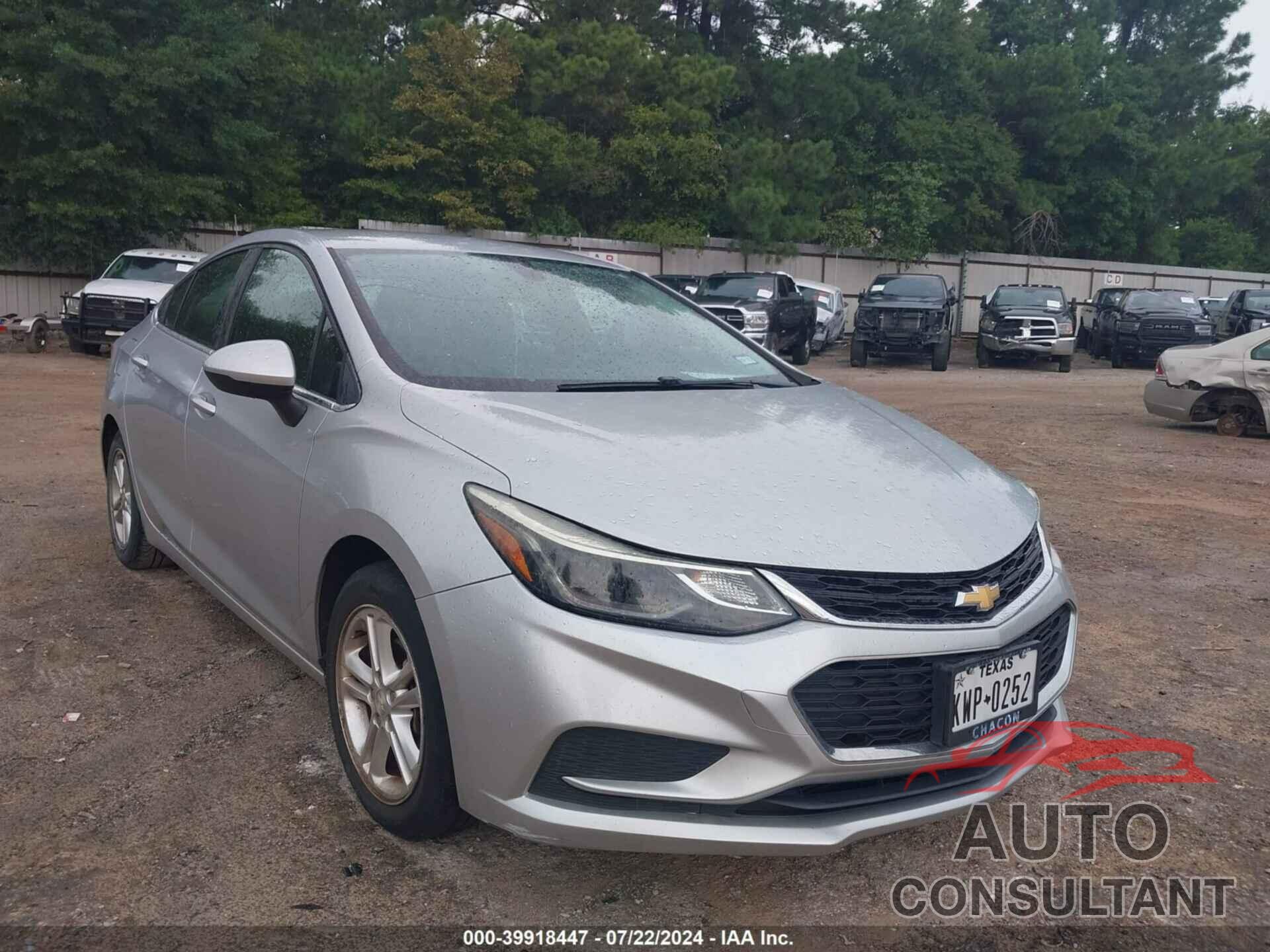 CHEVROLET CRUZE 2016 - 1G1BE5SM9G7294791