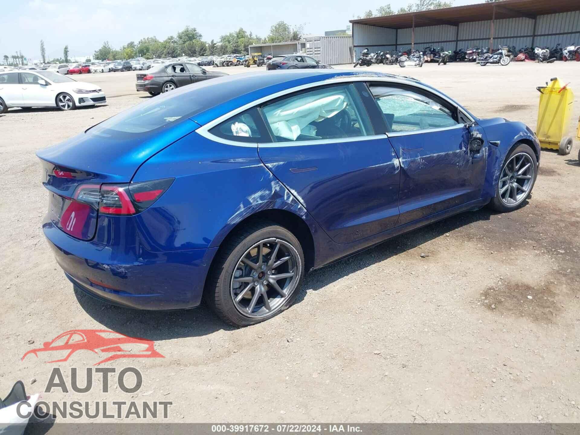 TESLA MODEL 3 2018 - 5YJ3E1EA9JF160385