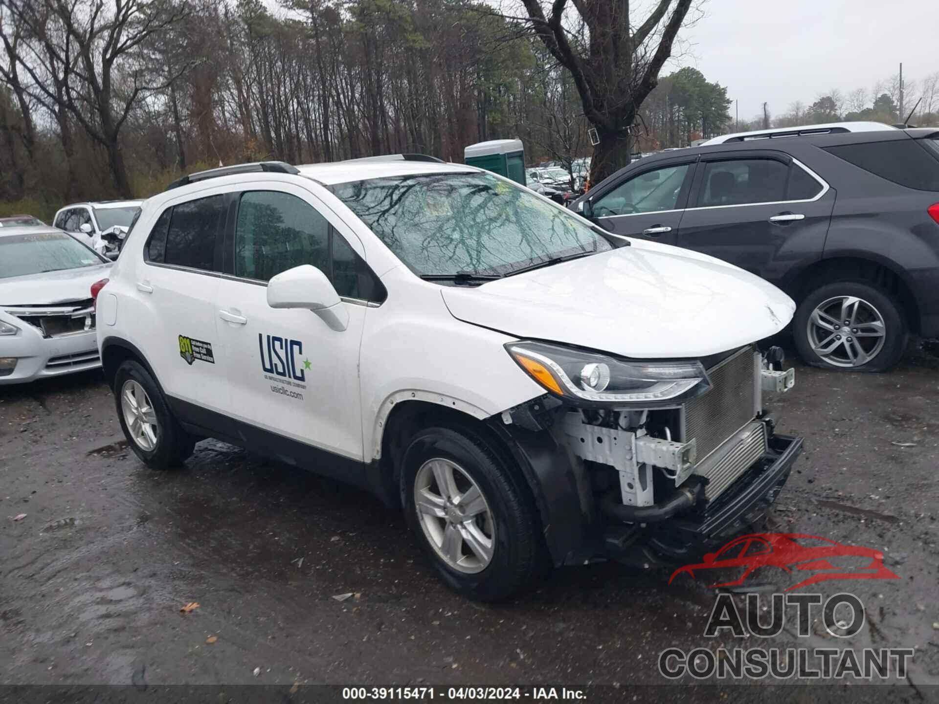 CHEVROLET TRAX 2020 - 3GNCJPSB6LL262119