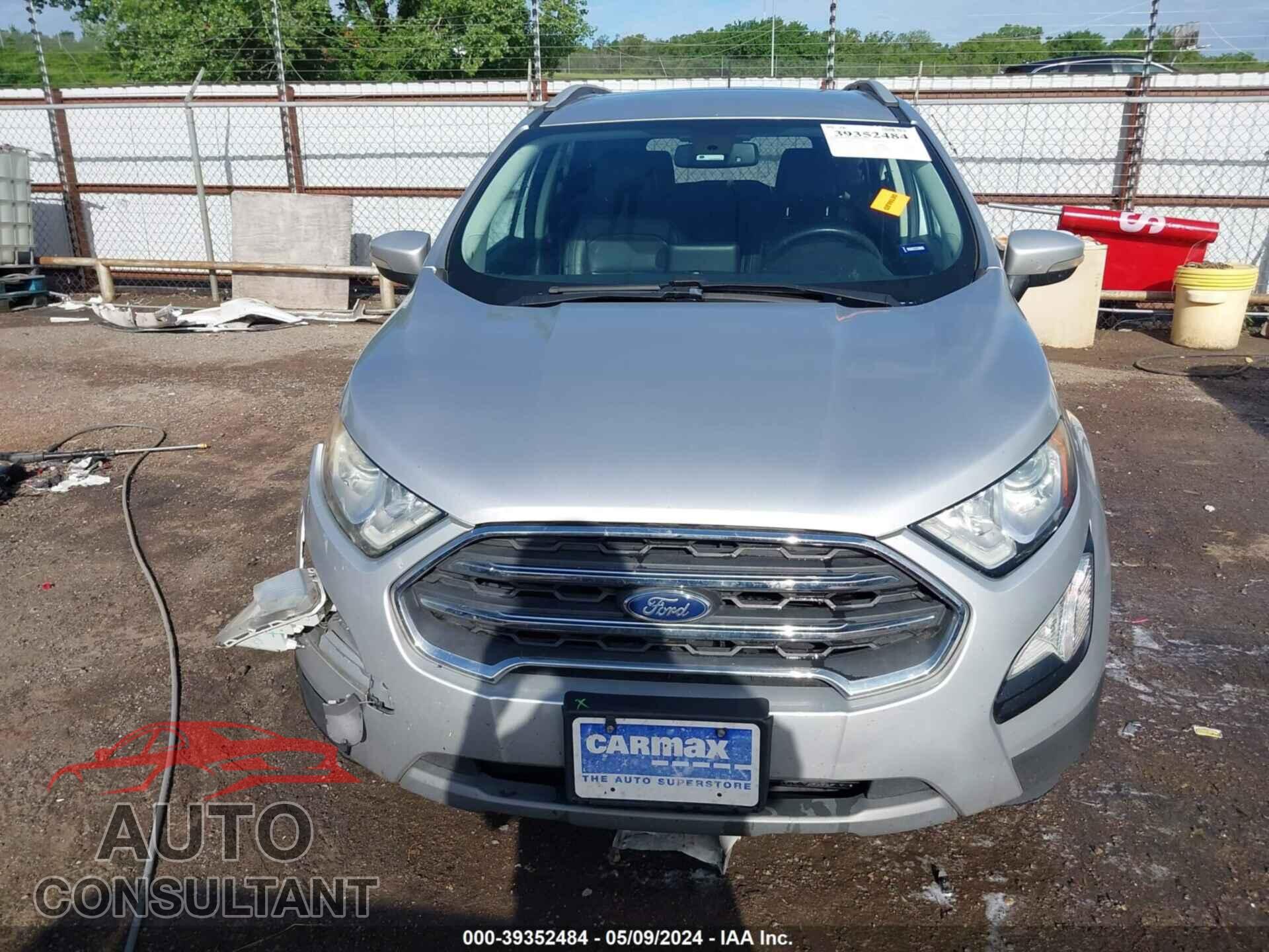 FORD ECOSPORT 2019 - MAJ6S3KL9KC256884