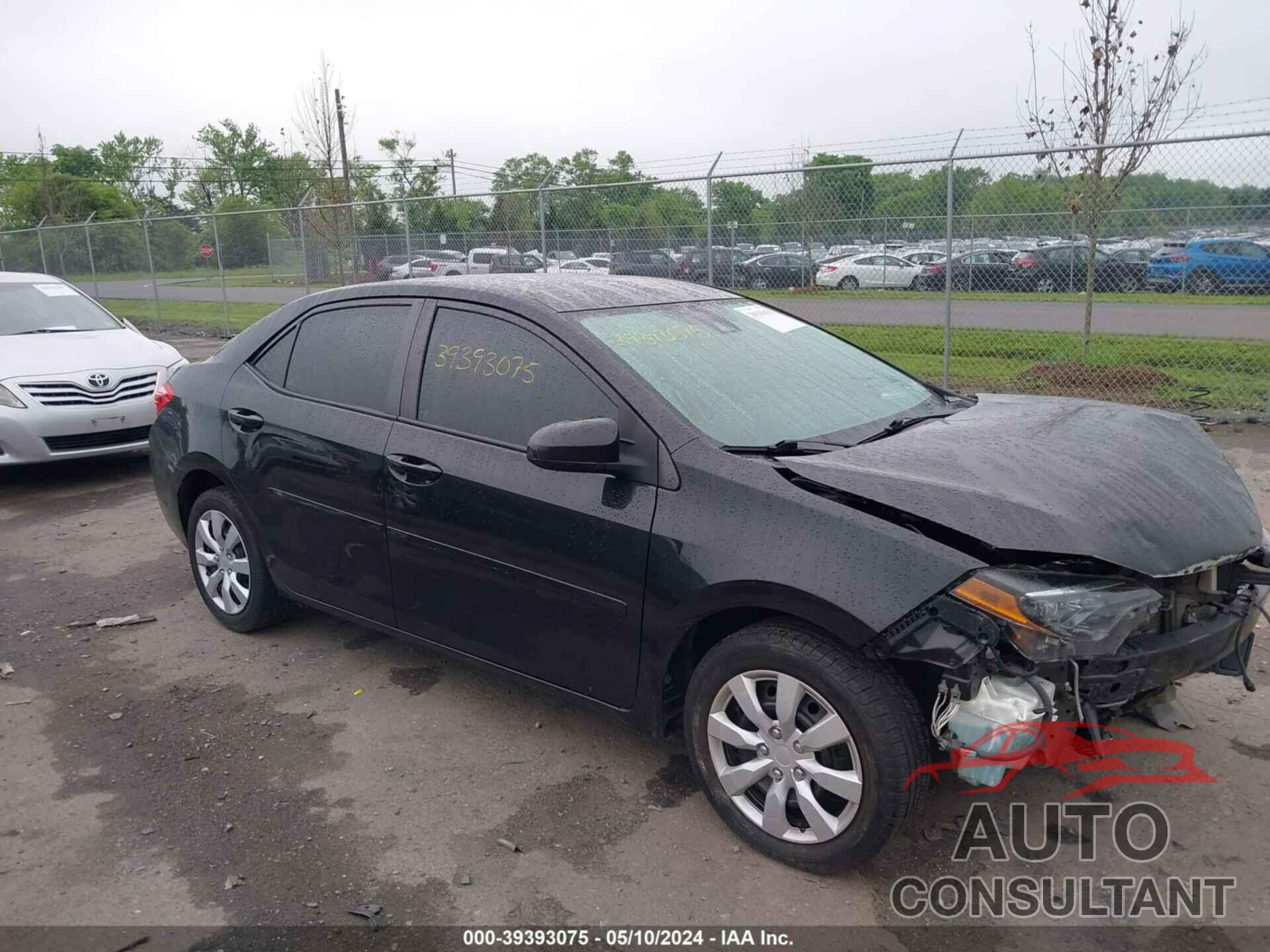 TOYOTA COROLLA 2019 - 5YFBURHE0KP859969