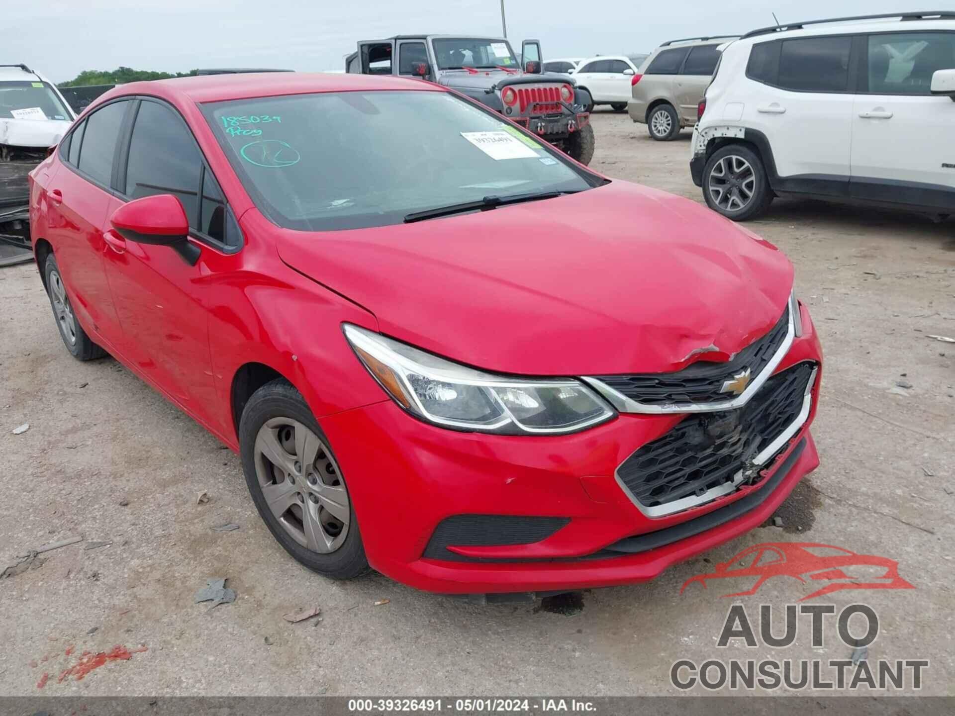 CHEVROLET CRUZE 2018 - 1G1BC5SM3J7212549