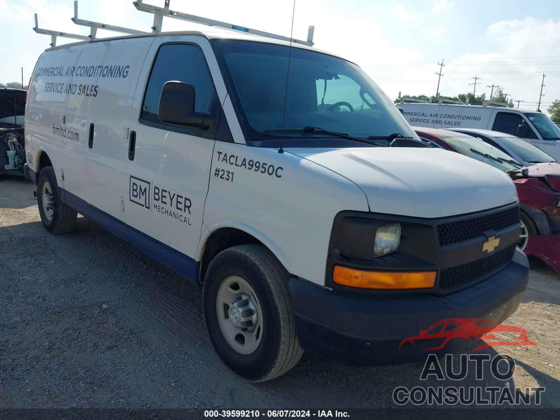 CHEVROLET EXPRESS 2500 2016 - 1GCWGAFF9G1295644