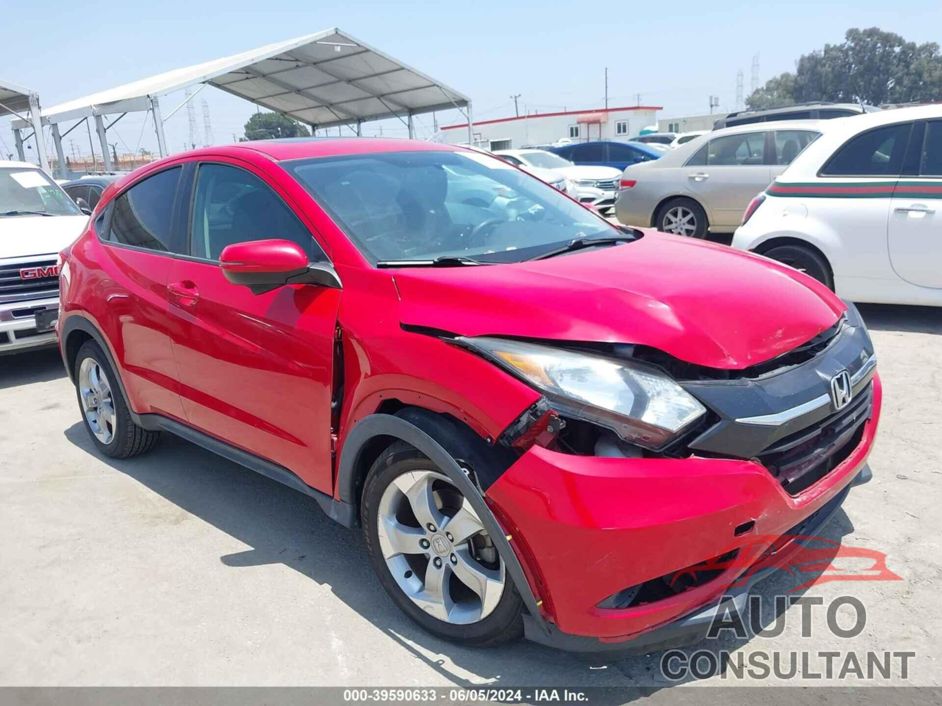 HONDA HR-V 2016 - 3CZRU5H58GM752507