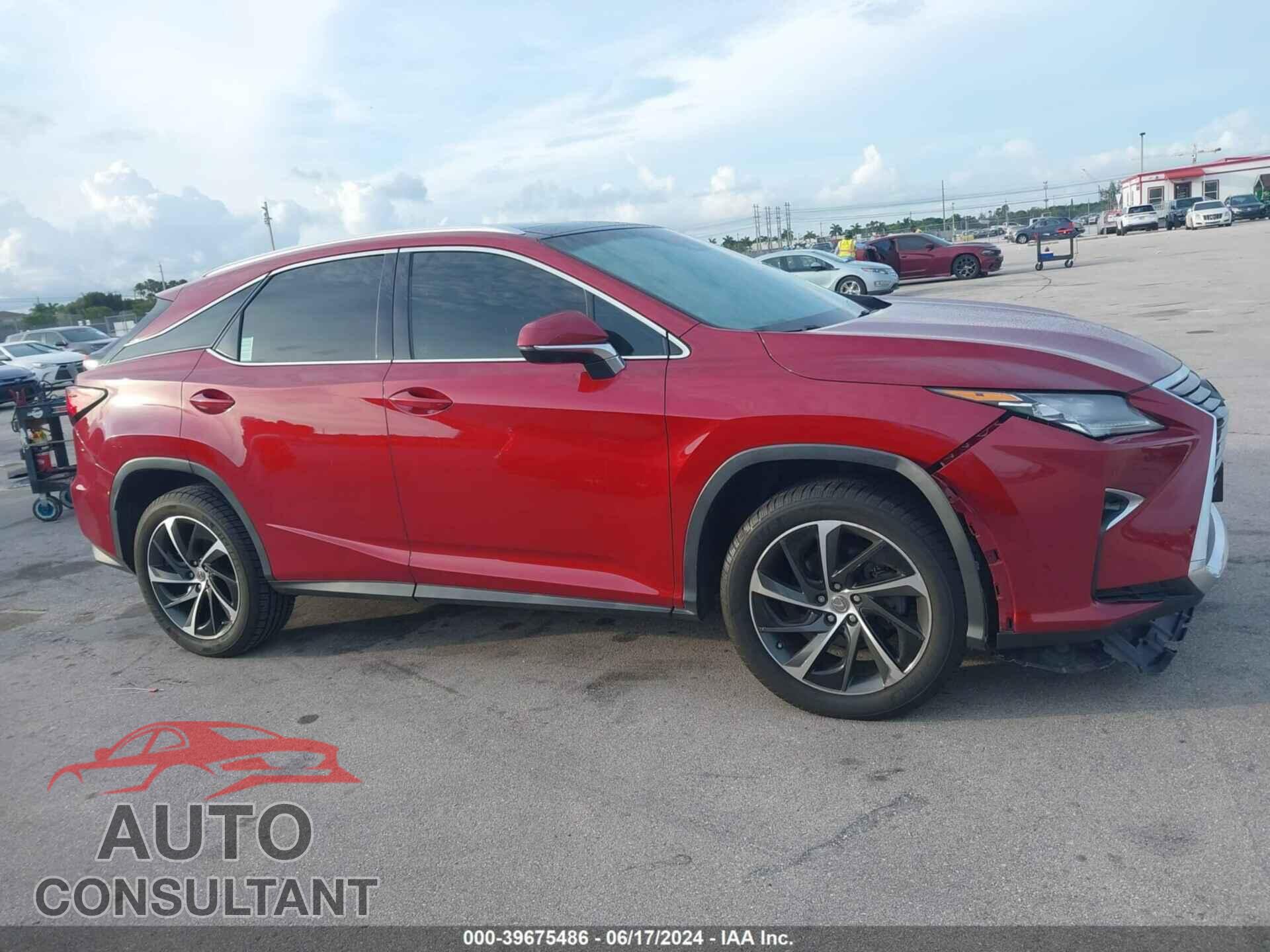LEXUS RX 350 2017 - 2T2ZZMCA7HC043885