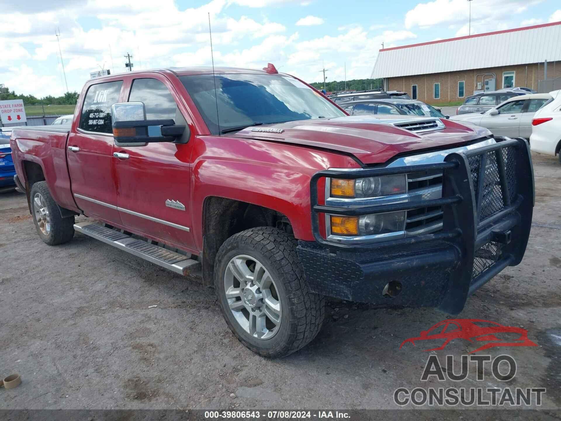 CHEVROLET SILVERADO 2500HD 2019 - 1GC1KUEY5KF143336