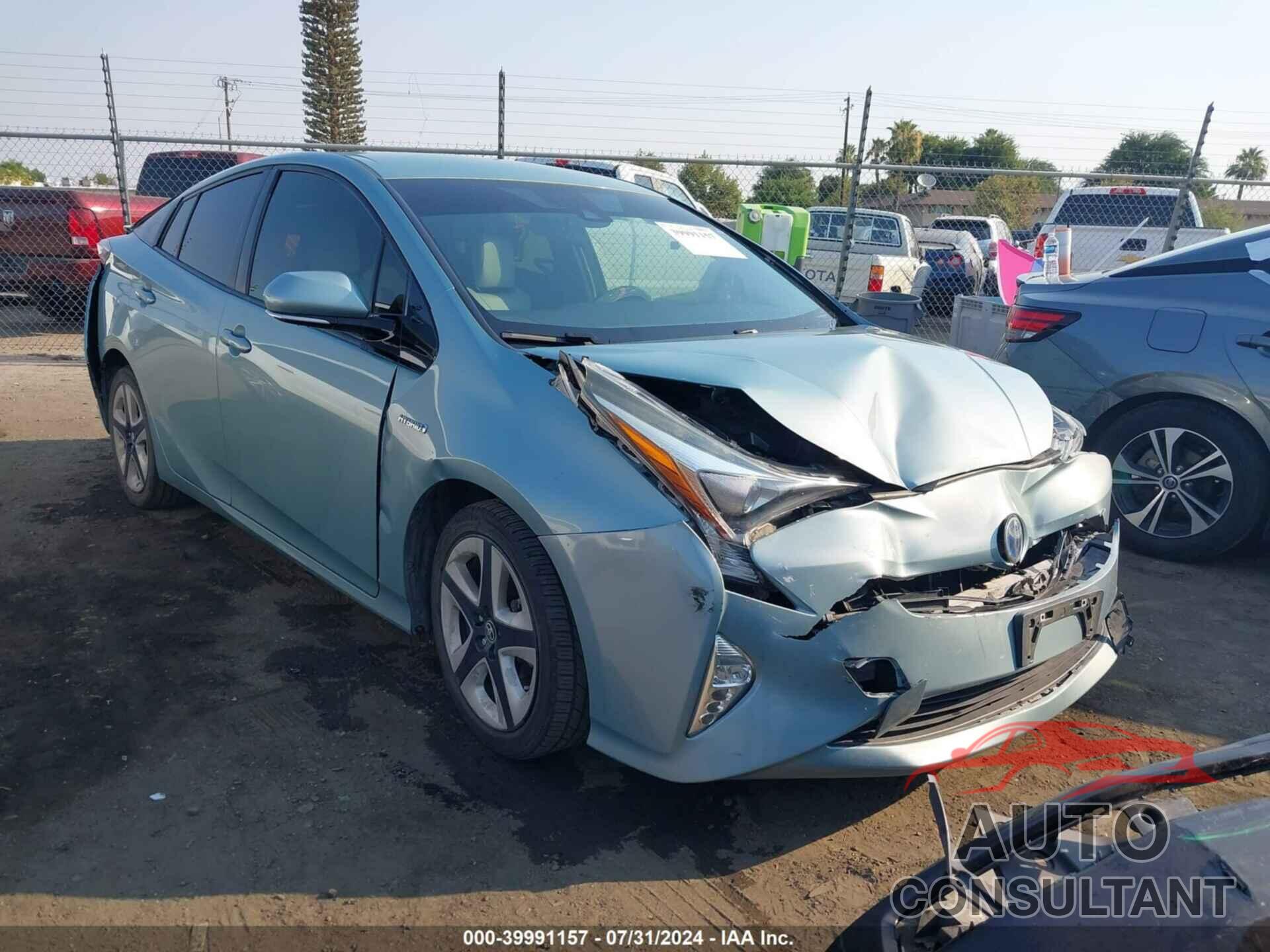 TOYOTA PRIUS 2016 - JTDKARFU1G3025101