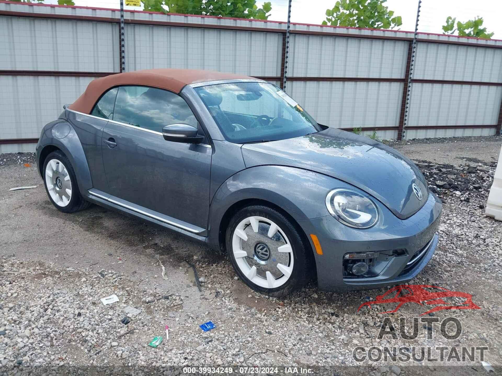 VOLKSWAGEN BEETLE 2019 - 3VW5DAAT7KM509105