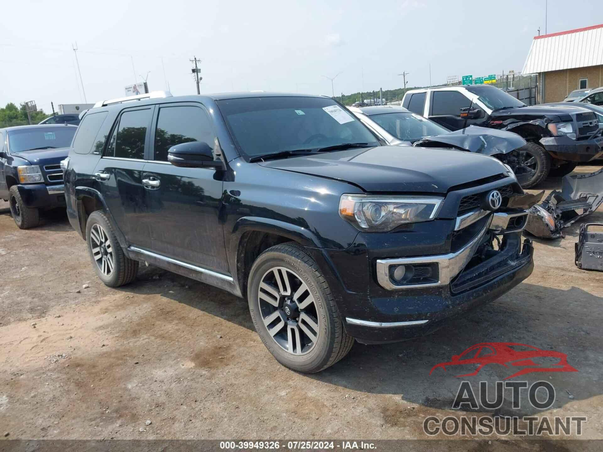 TOYOTA 4RUNNER 2016 - JTEBU5JR4G5358329