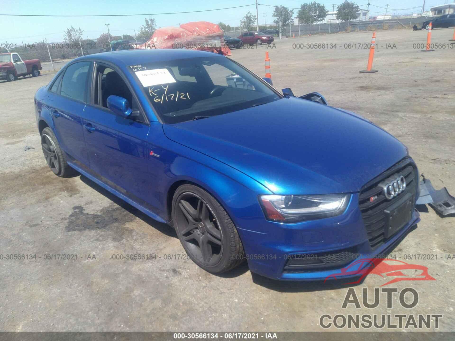 AUDI S4 2016 - WAUBGAFL0GA003493