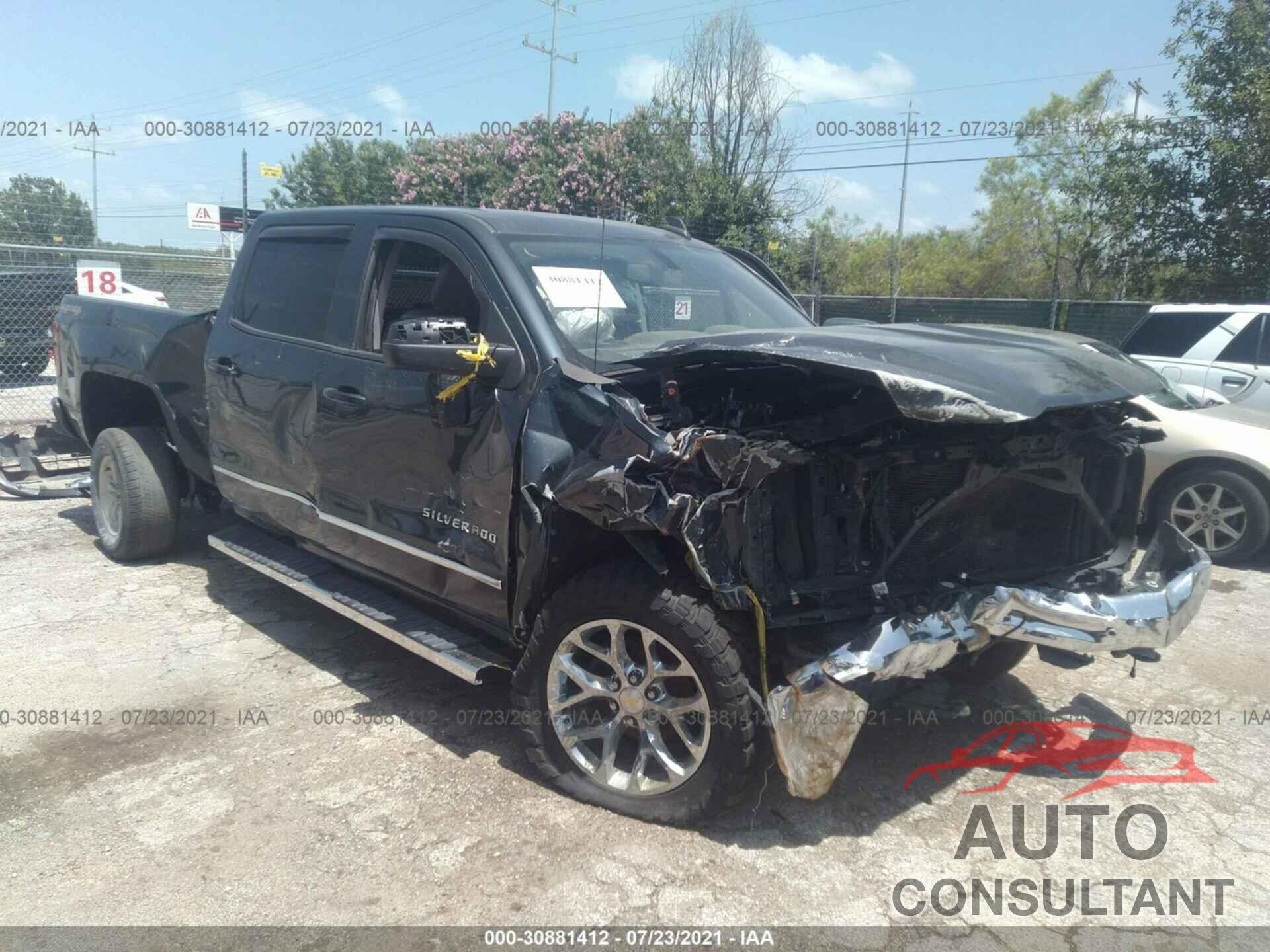 CHEVROLET SILVERADO 1500 2017 - 3GCUKREC5HG311692