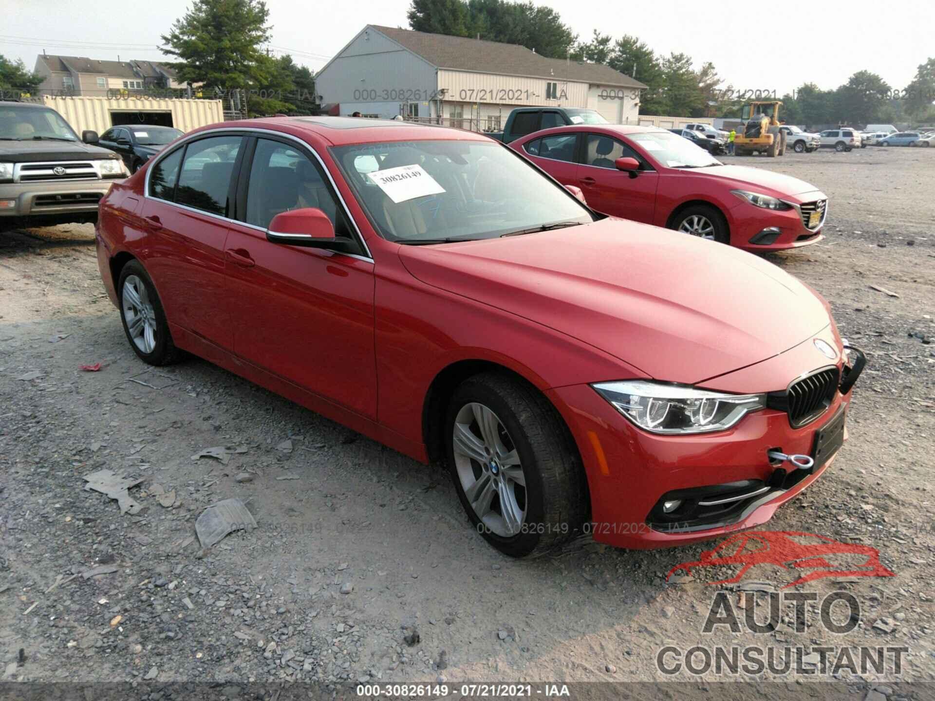 BMW 3 SERIES 2018 - WBA8D9C59JEM33109