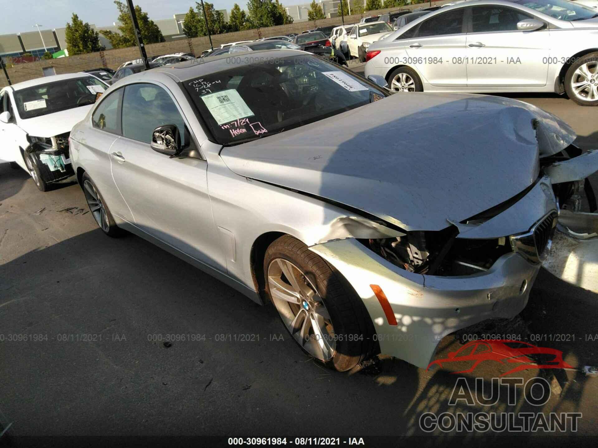 BMW 4 SERIES 2016 - WBA3N7C57GK228801