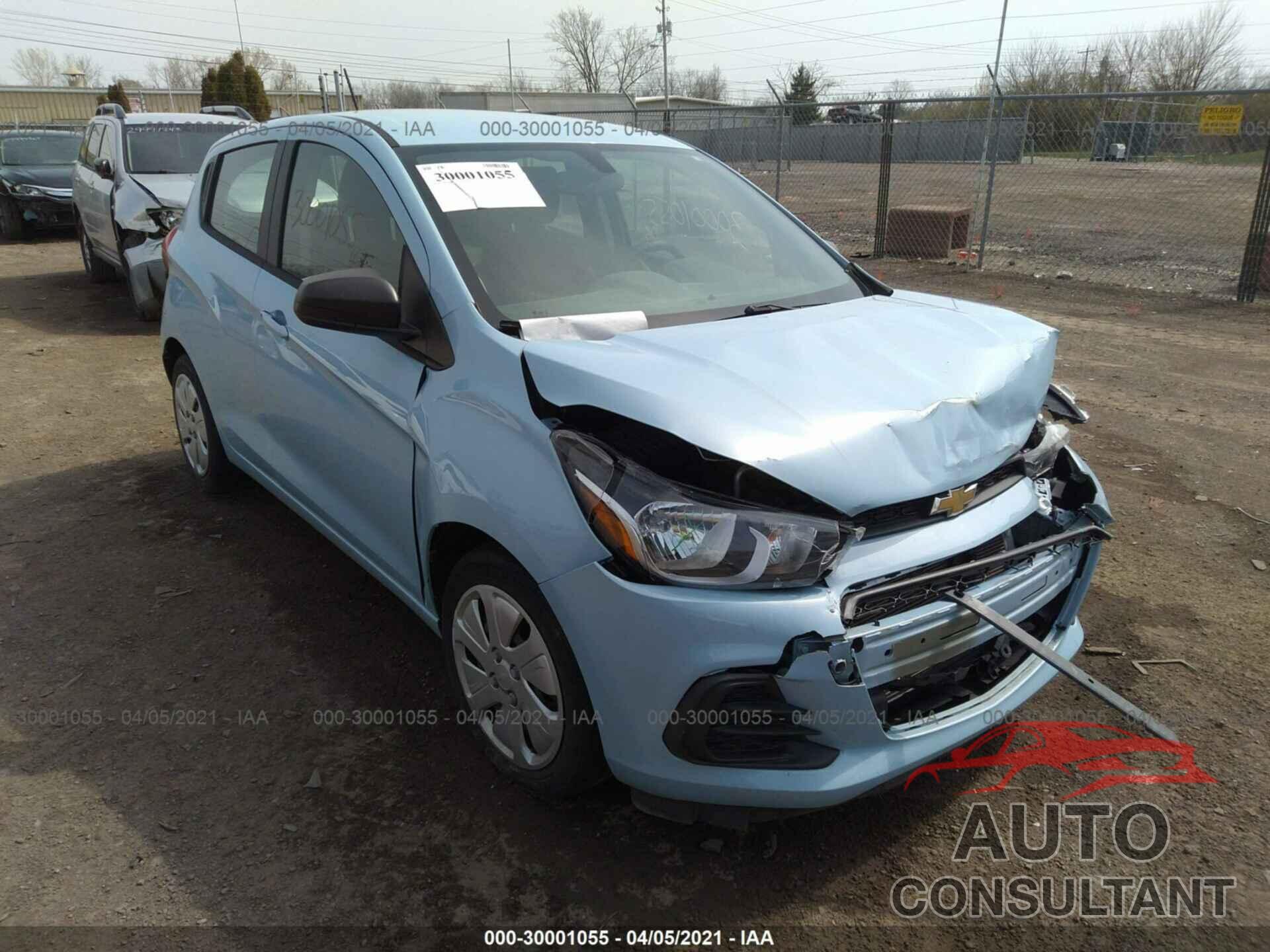 CHEVROLET SPARK 2016 - KL8CB6SA4GC631724