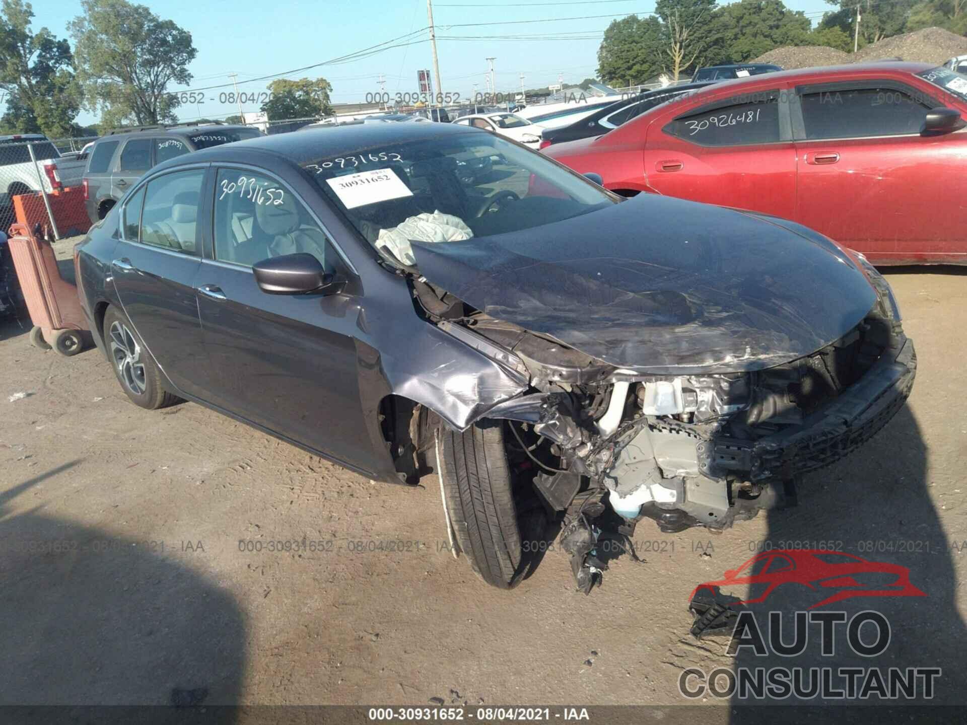 HONDA ACCORD SEDAN 2017 - 1HGCR2F31HA126343
