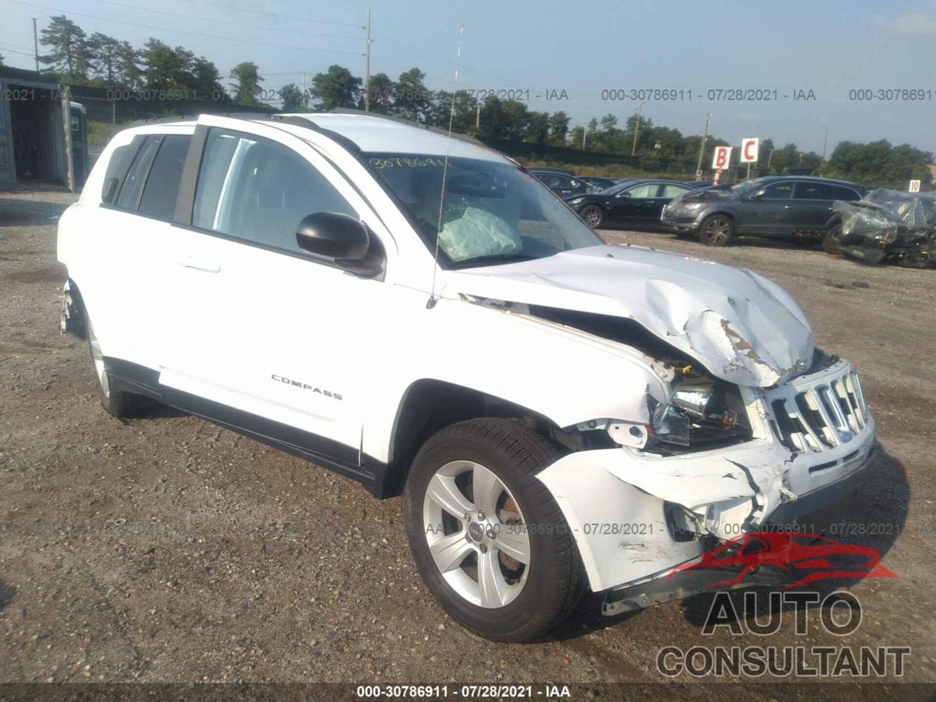 JEEP COMPASS 2017 - 1C4NJCBA5HD148255