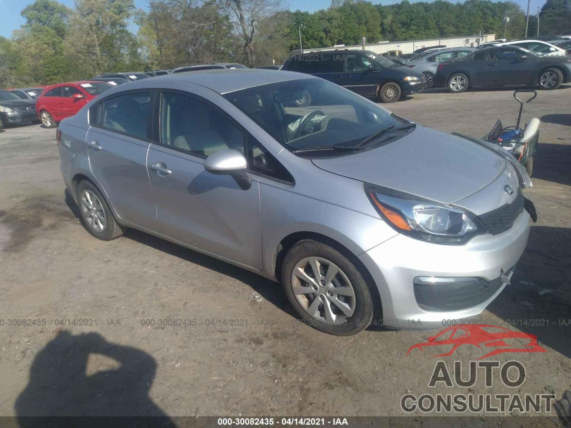 KIA RIO 2017 - KNADM4A31H6063071