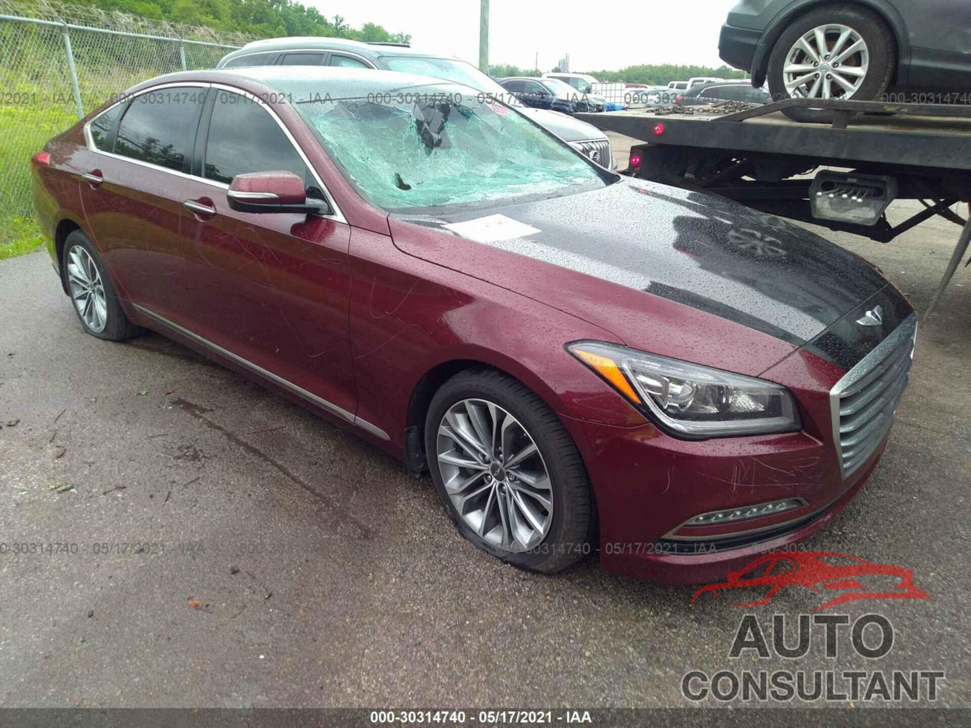 HYUNDAI GENESIS 2016 - KMHGN4JE4GU130413