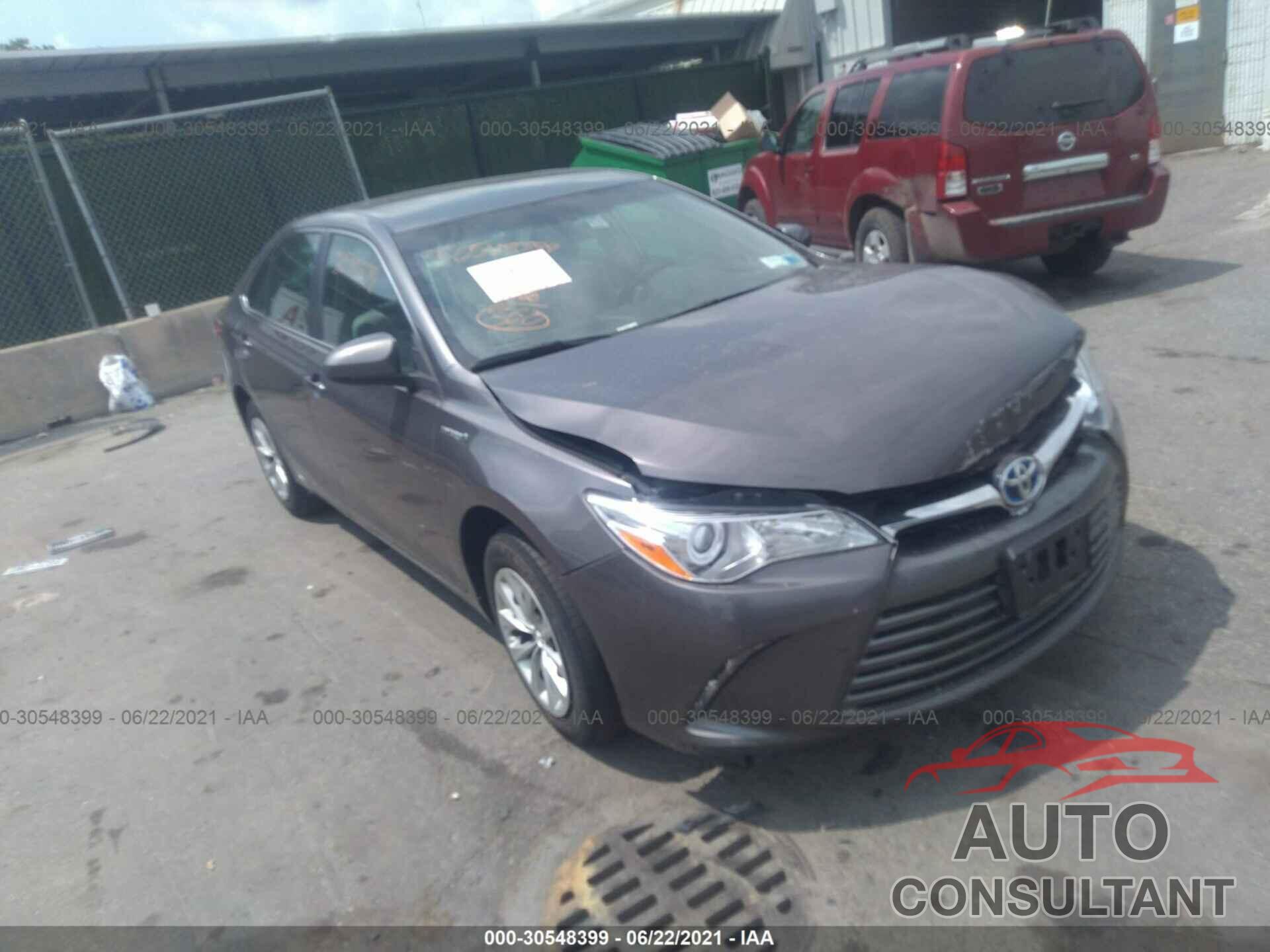TOYOTA CAMRY 2017 - 4T1BD1FK0HU213462