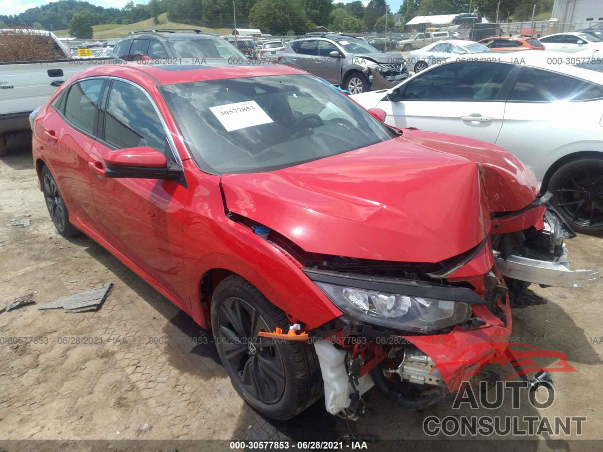 HONDA CIVIC HATCHBACK 2019 - SHHFK7H6XKU402651