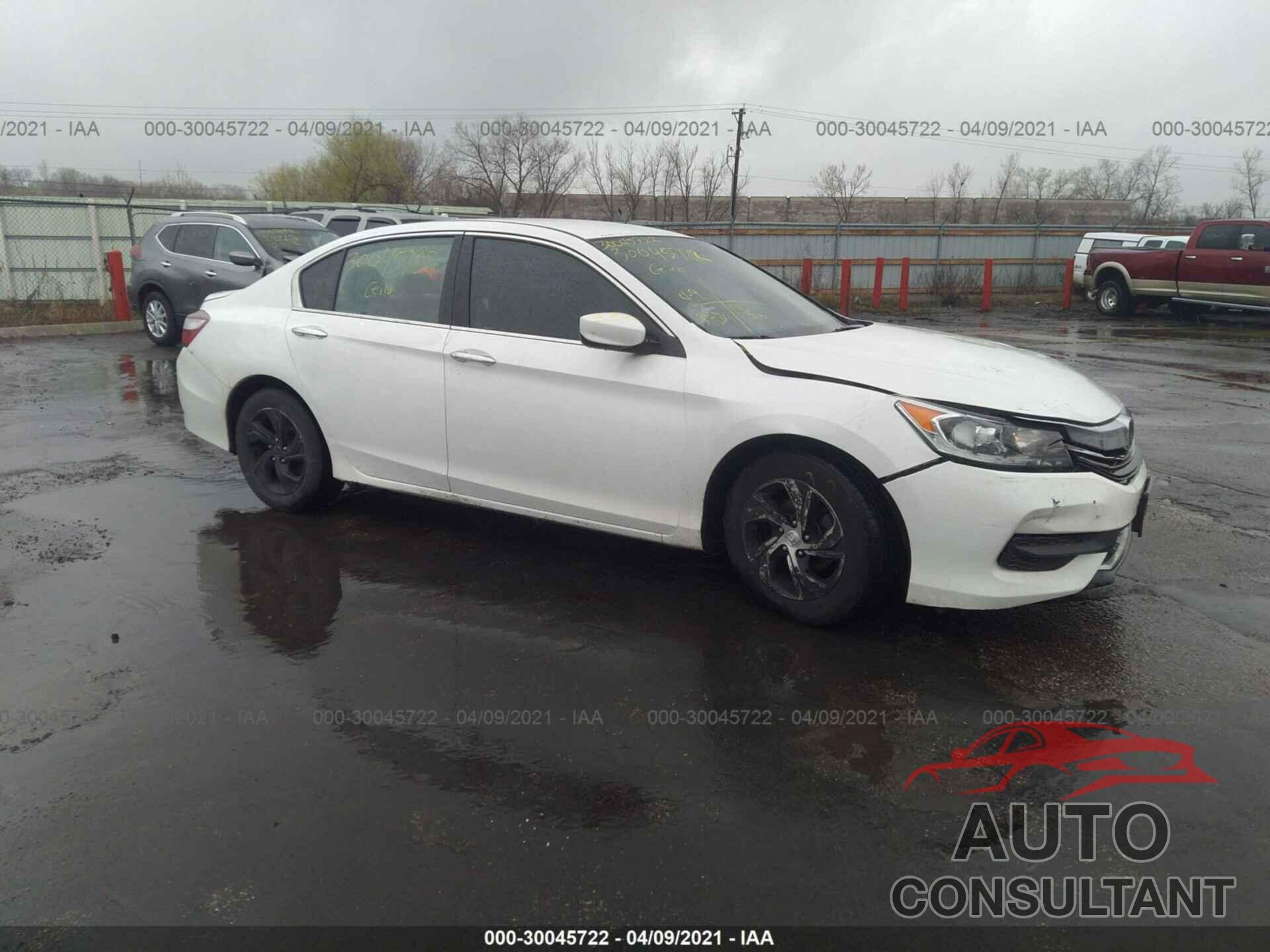HONDA ACCORD SEDAN 2017 - 1HGCR2F38HA125027