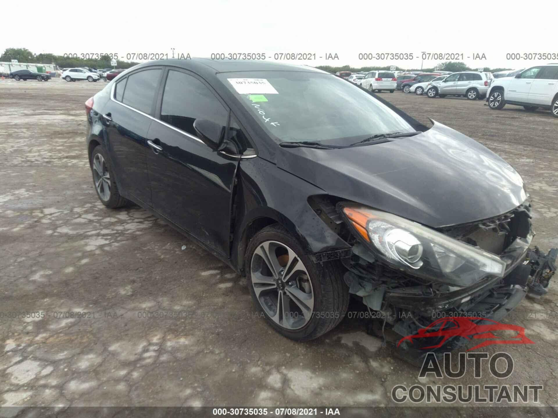 KIA FORTE 2016 - KNAFZ4A8XG5555088