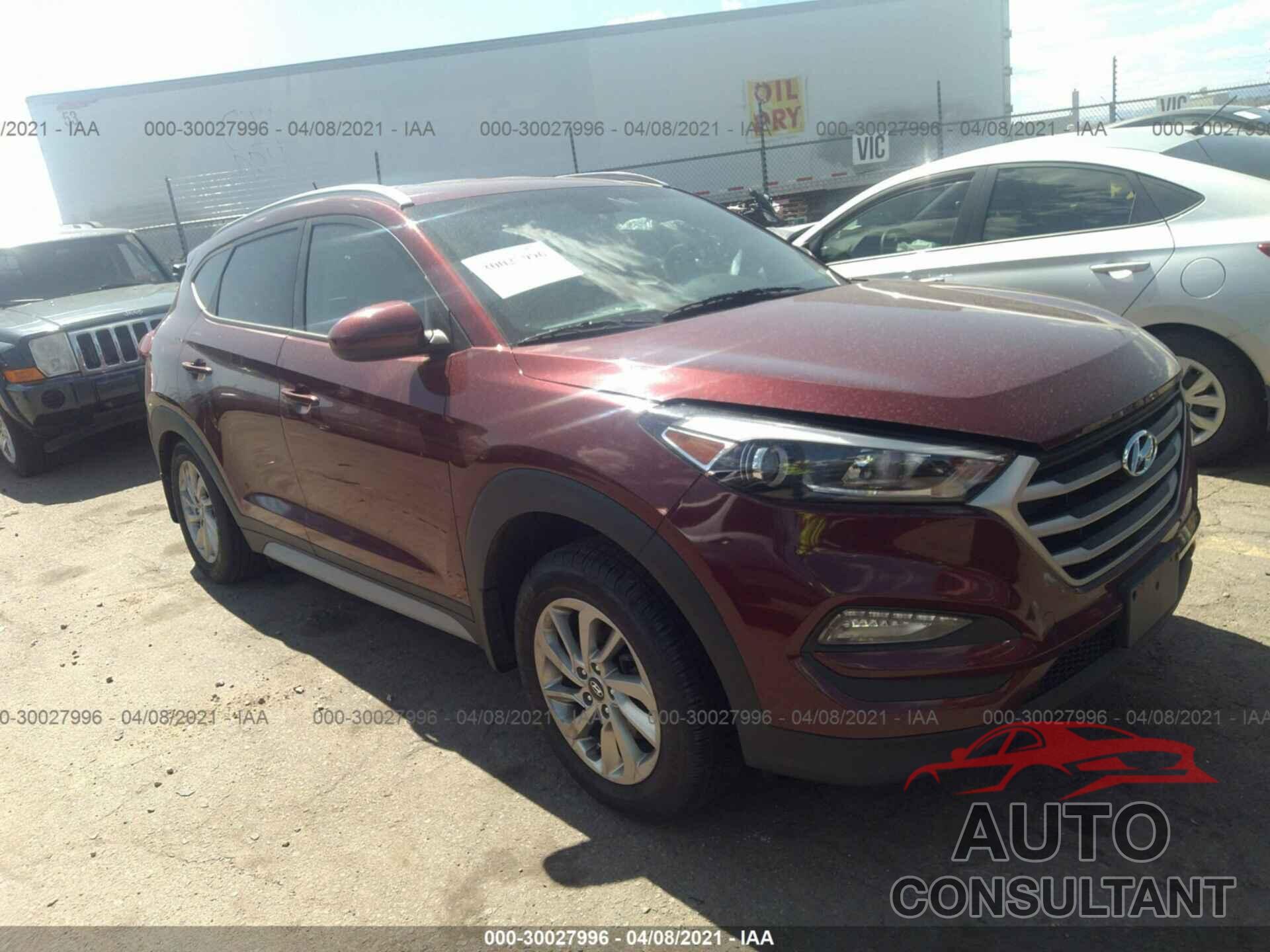 HYUNDAI TUCSON 2017 - KM8J3CA43HU445802