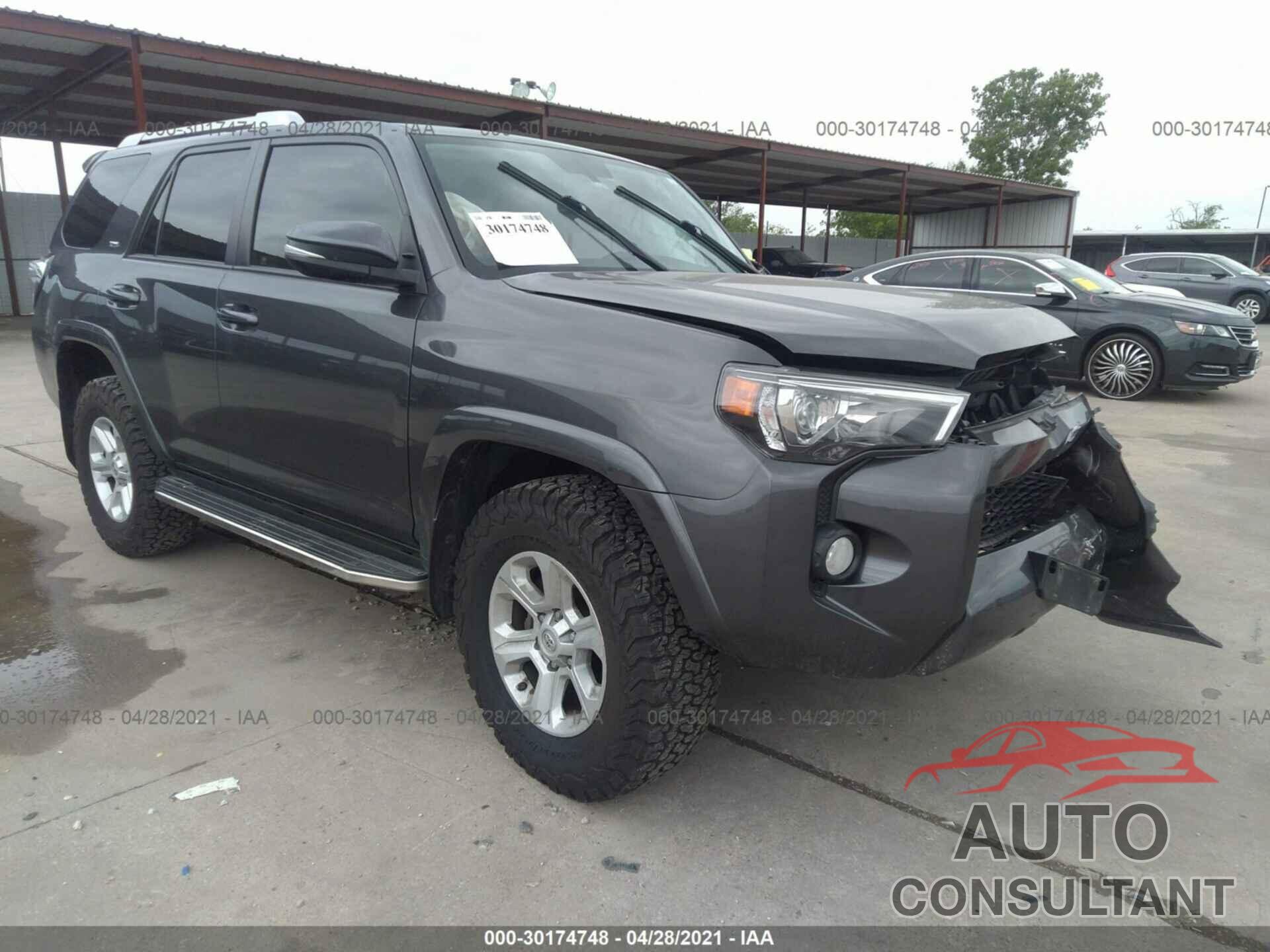 TOYOTA 4RUNNER 2018 - JTEBU5JR7J5579575