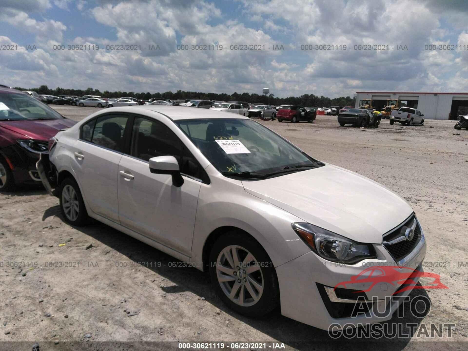 SUBARU IMPREZA SEDAN 2016 - JF1GJAB64GH013290