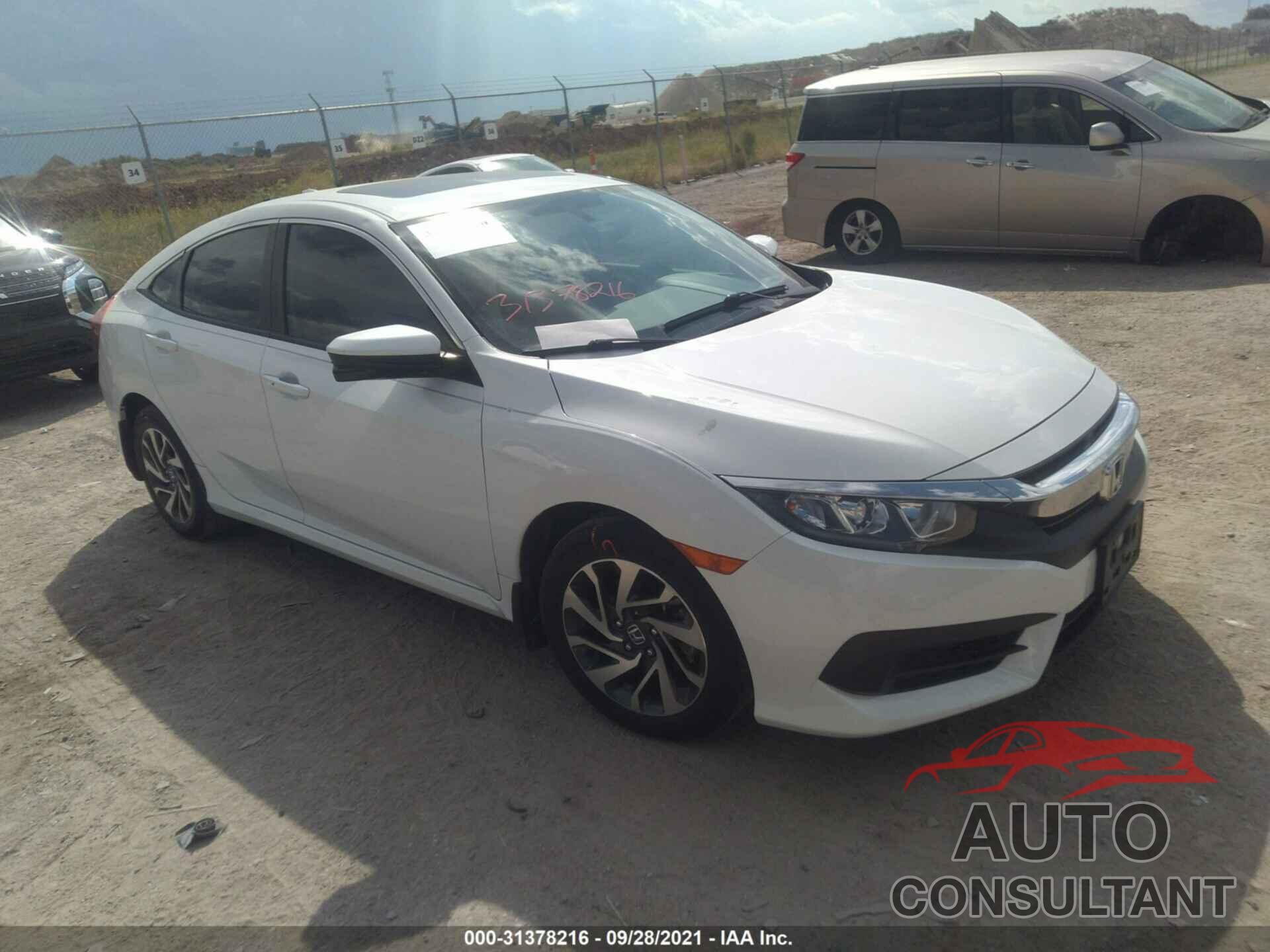 HONDA CIVIC SEDAN 2017 - 2HGFC2F73HH502995