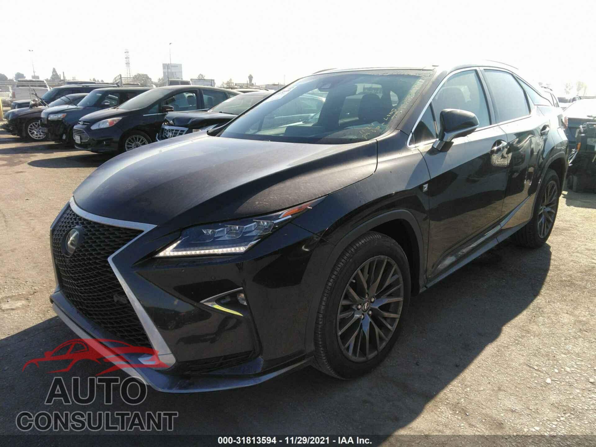 LEXUS RX 2017 - 2T2ZZMCA8HC054488
