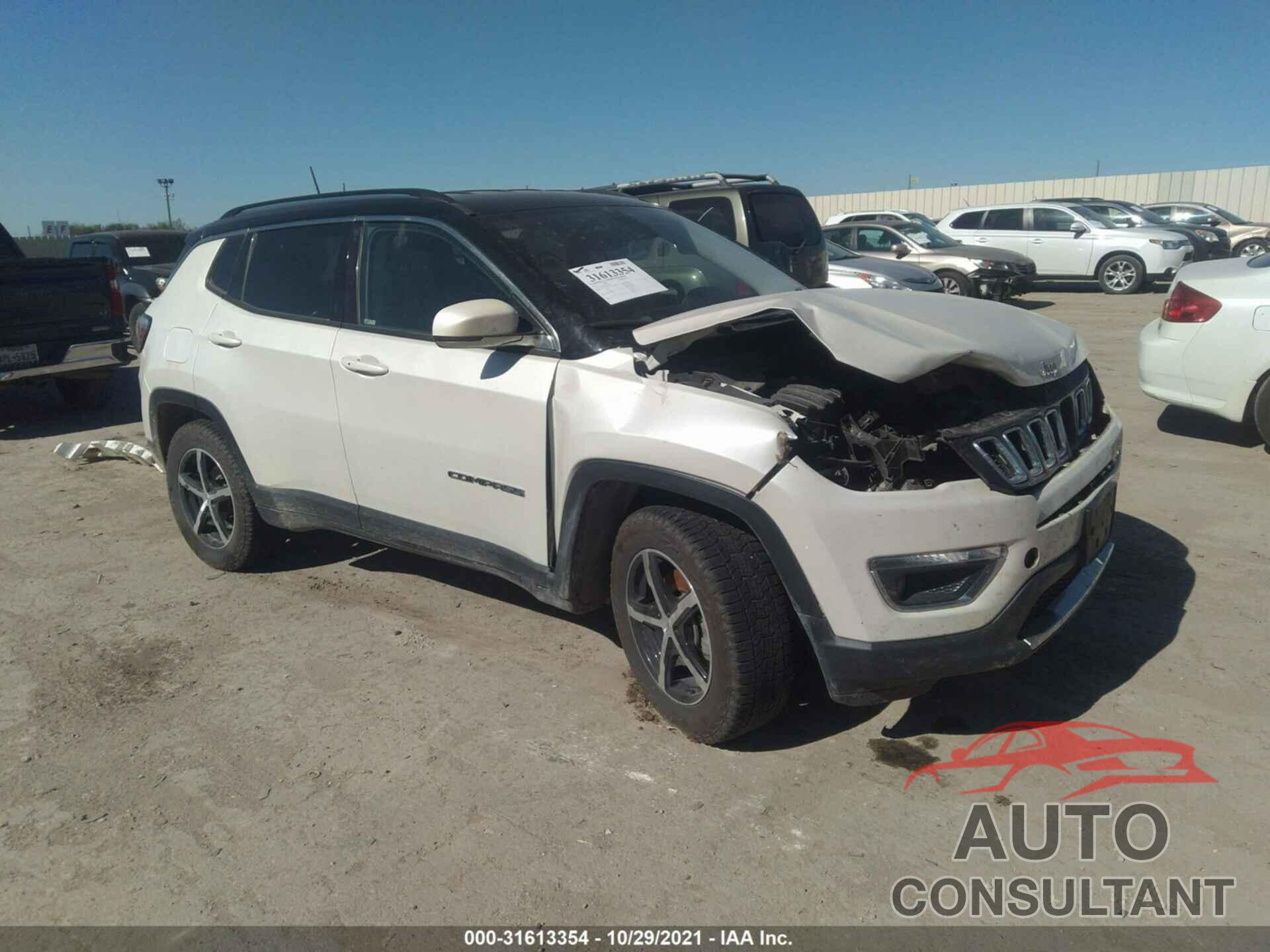 JEEP COMPASS 2017 - 3C4NJDCB5HT656801