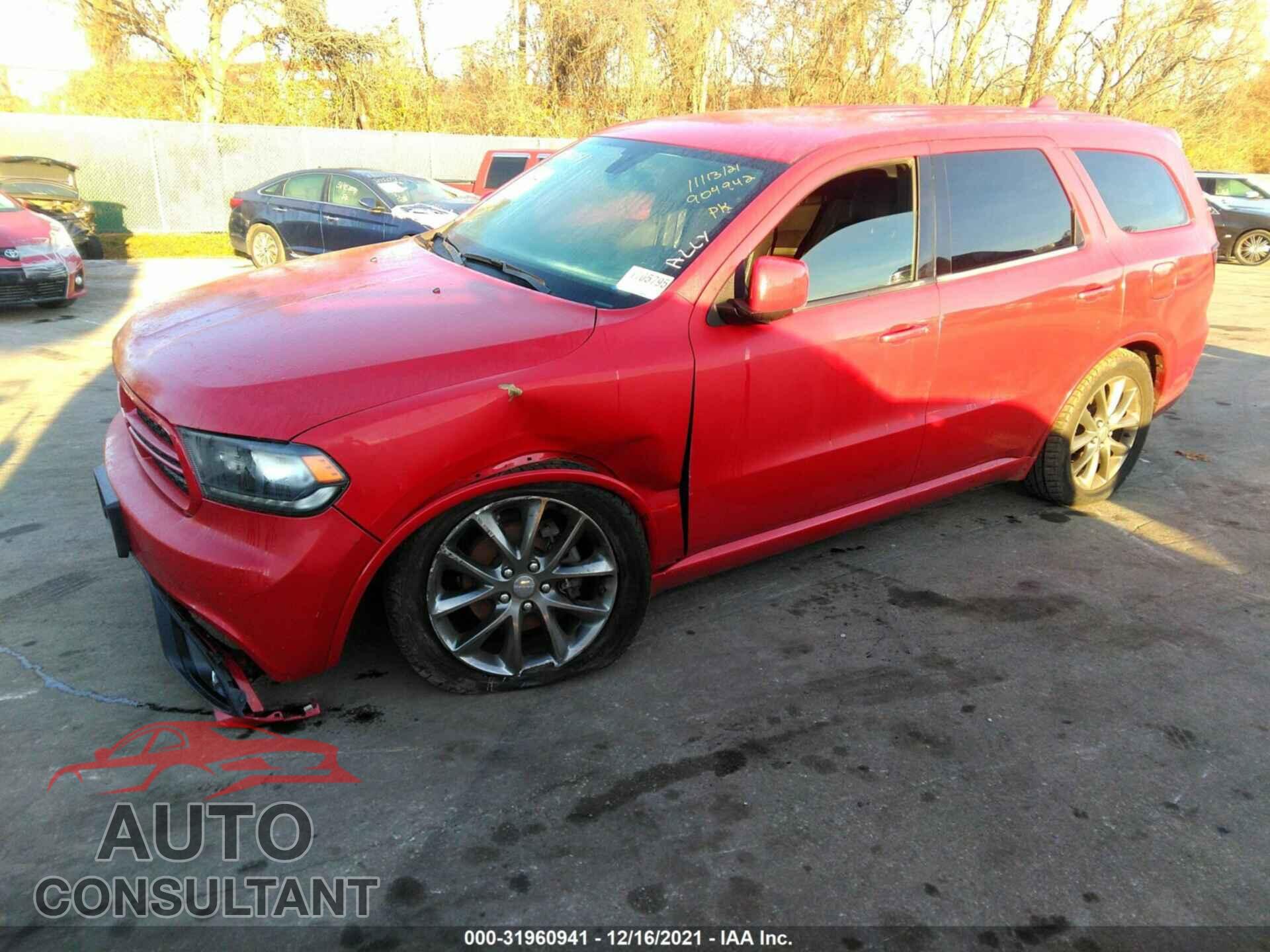 DODGE DURANGO 2017 - 1C4RDJDG8HC904942