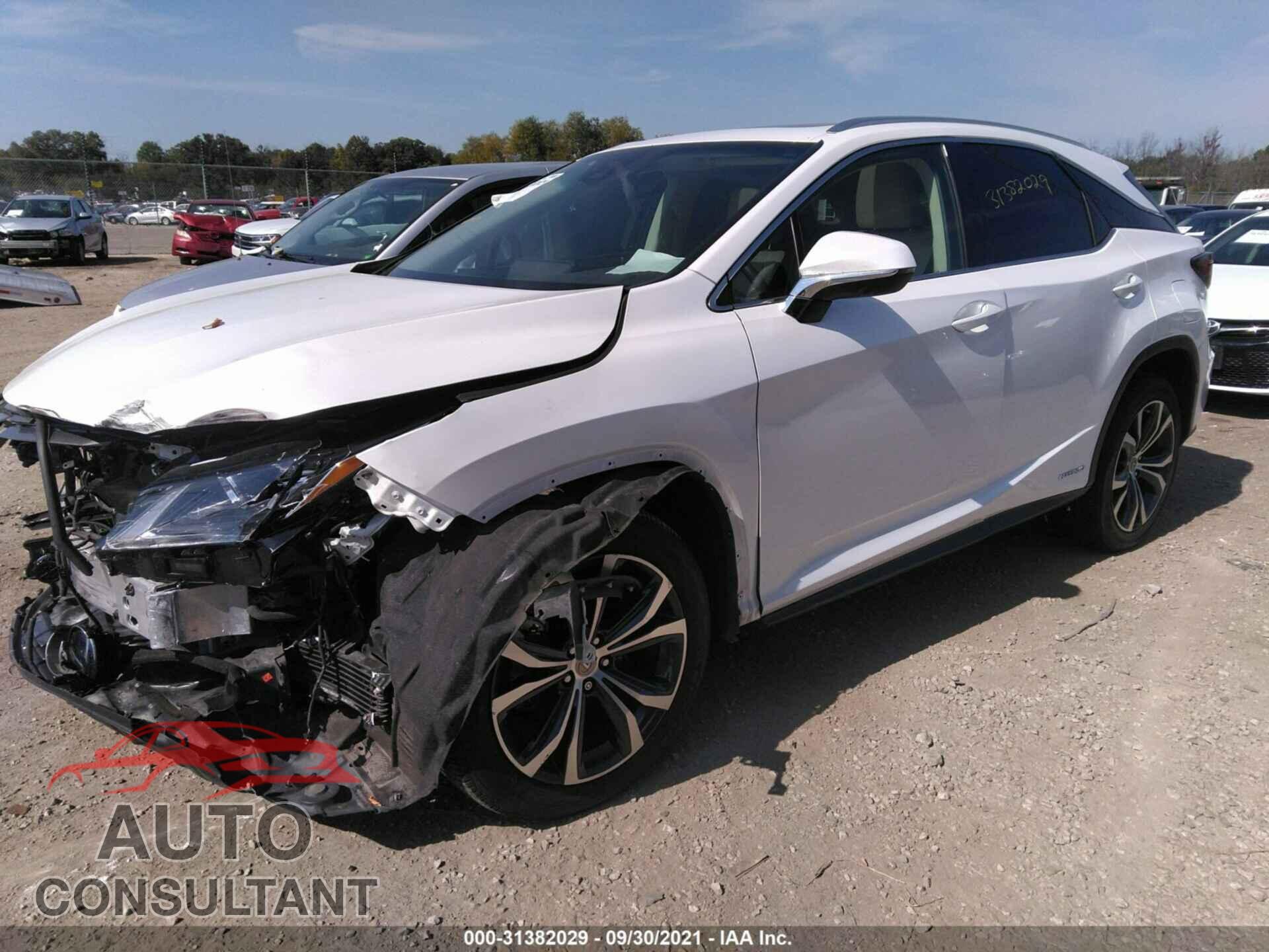 LEXUS RX 2017 - 2T2BGMCA4HC014562