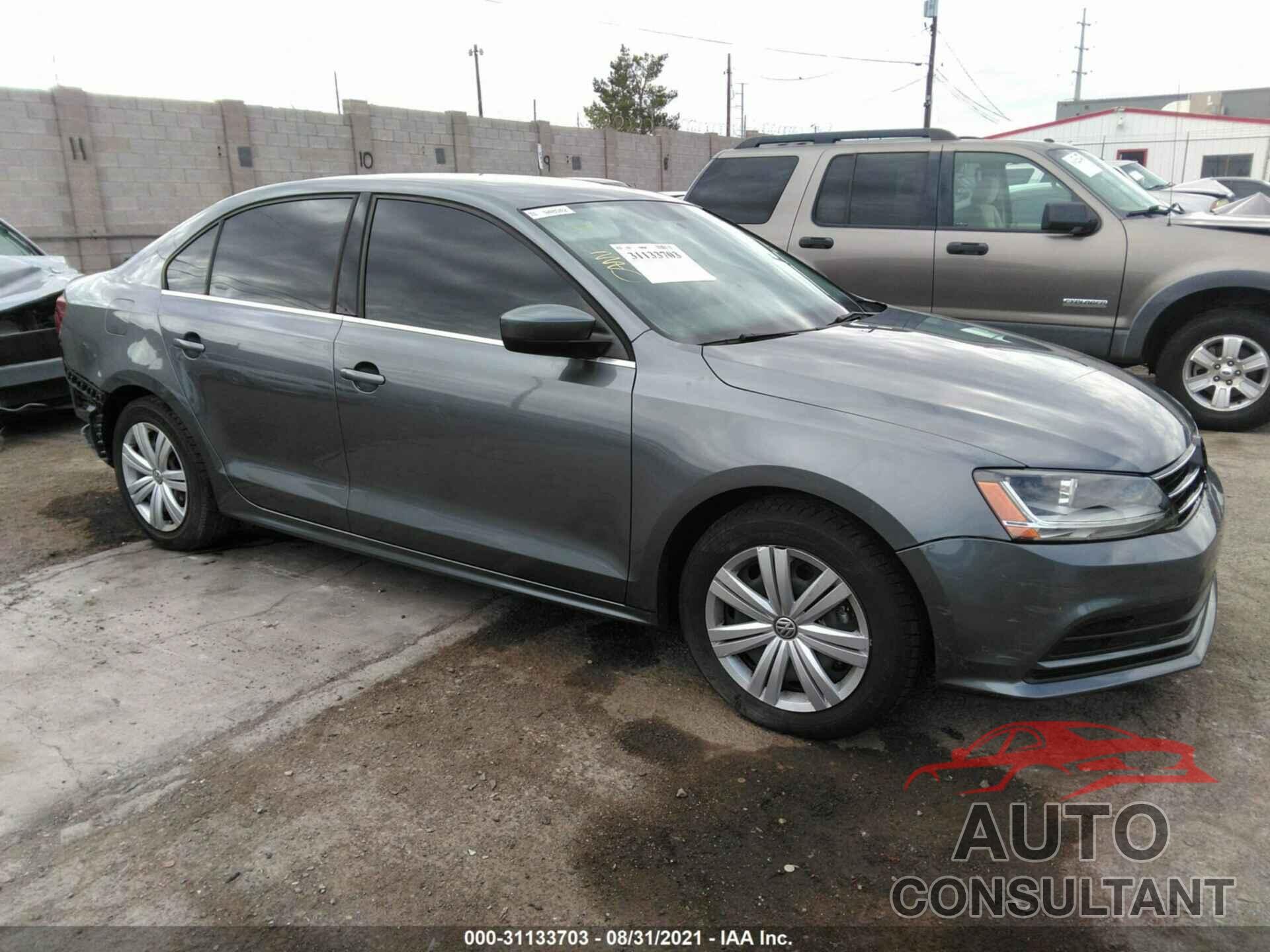 VOLKSWAGEN JETTA 2017 - 3VW2B7AJ8HM412143