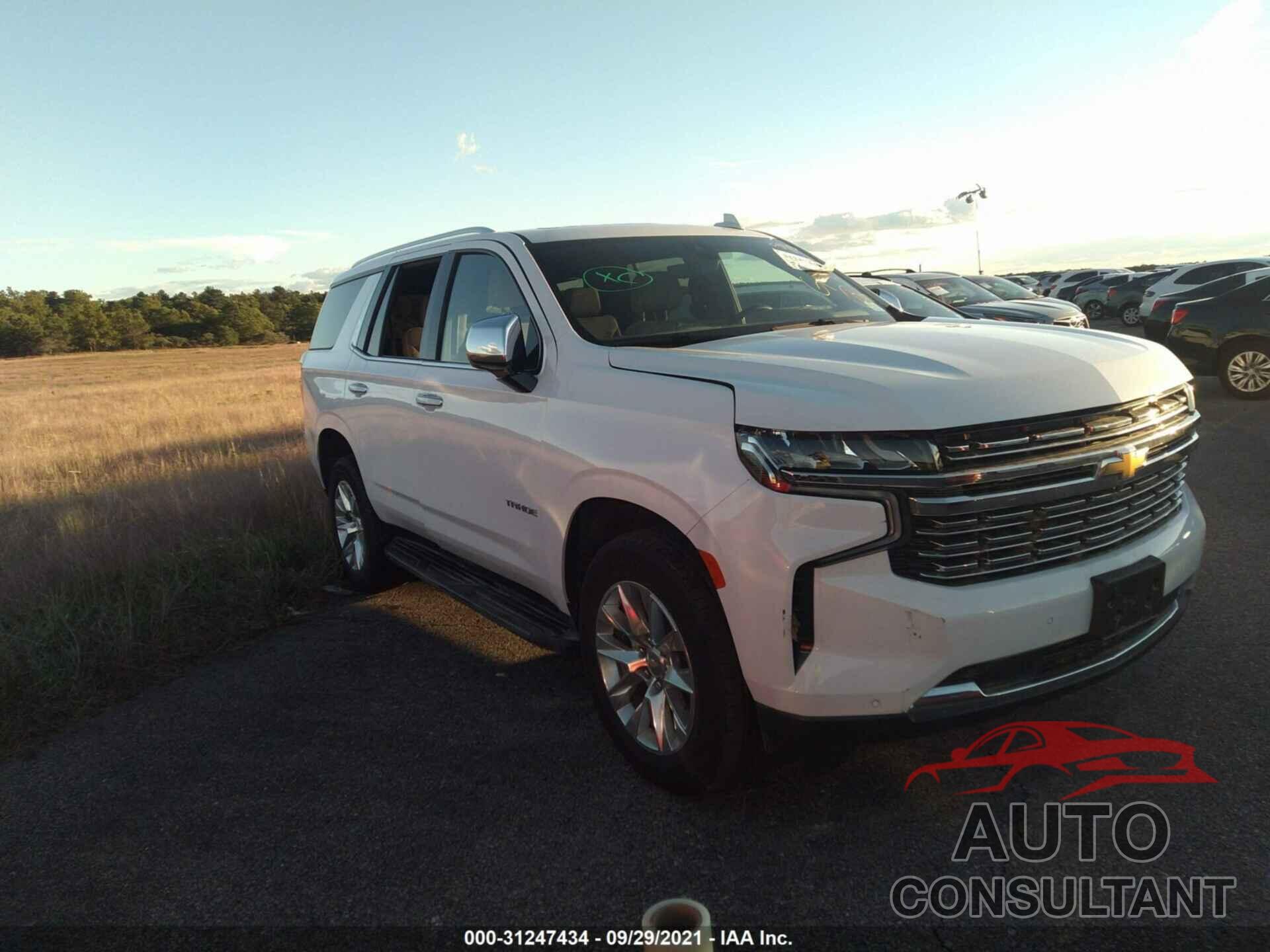 CHEVROLET TAHOE 2021 - 1GNSKSKD6MR131585